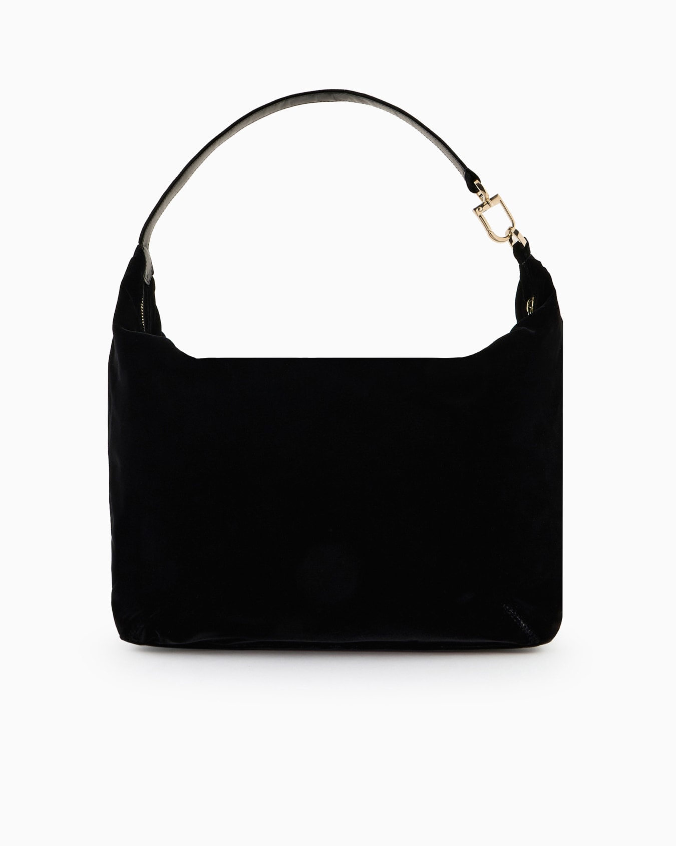 La Prima Soft large hobo bag in velvet Slide 2