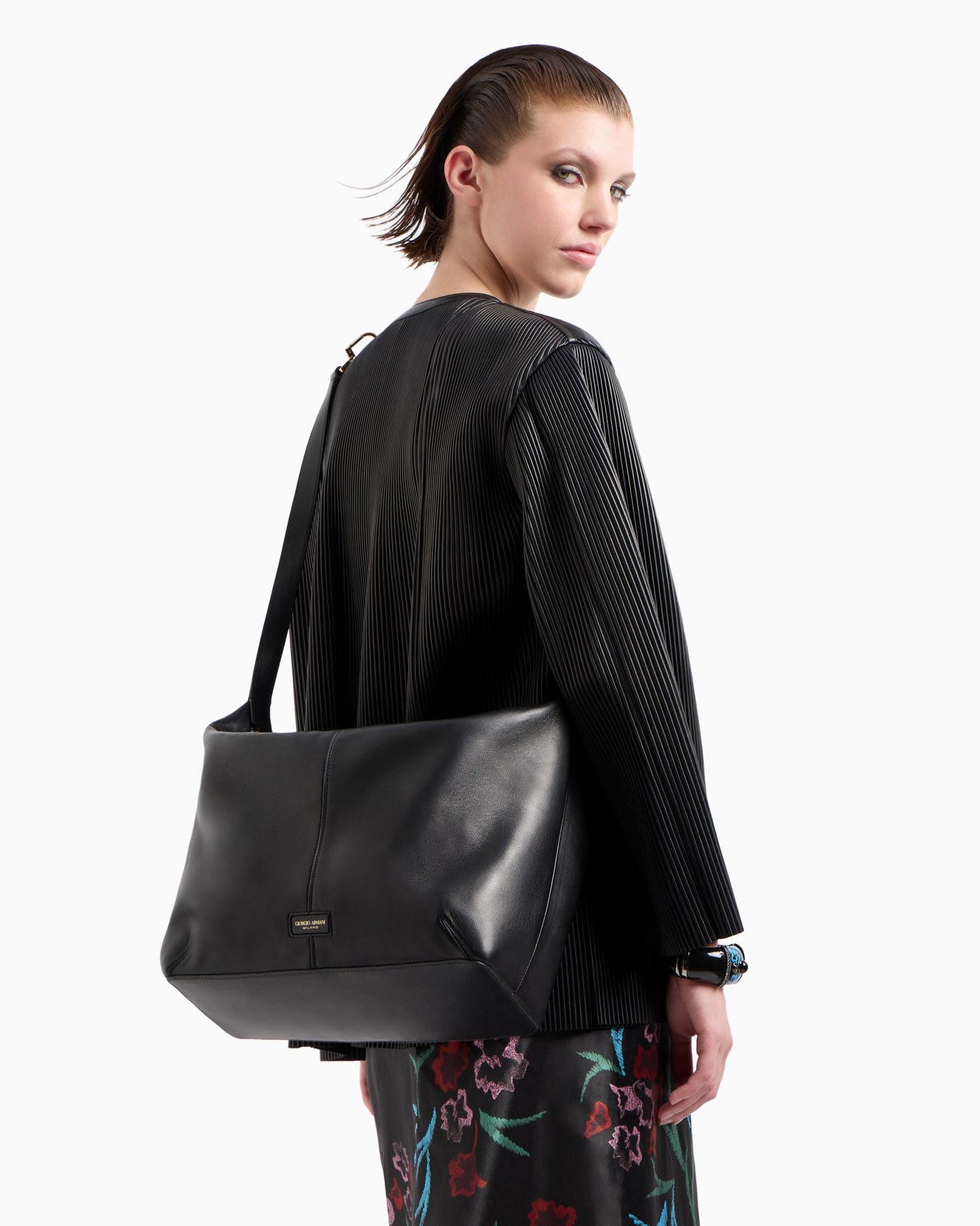 ASV La Prima Soft oversized hobo bag in ASV nappa leather Slide 6