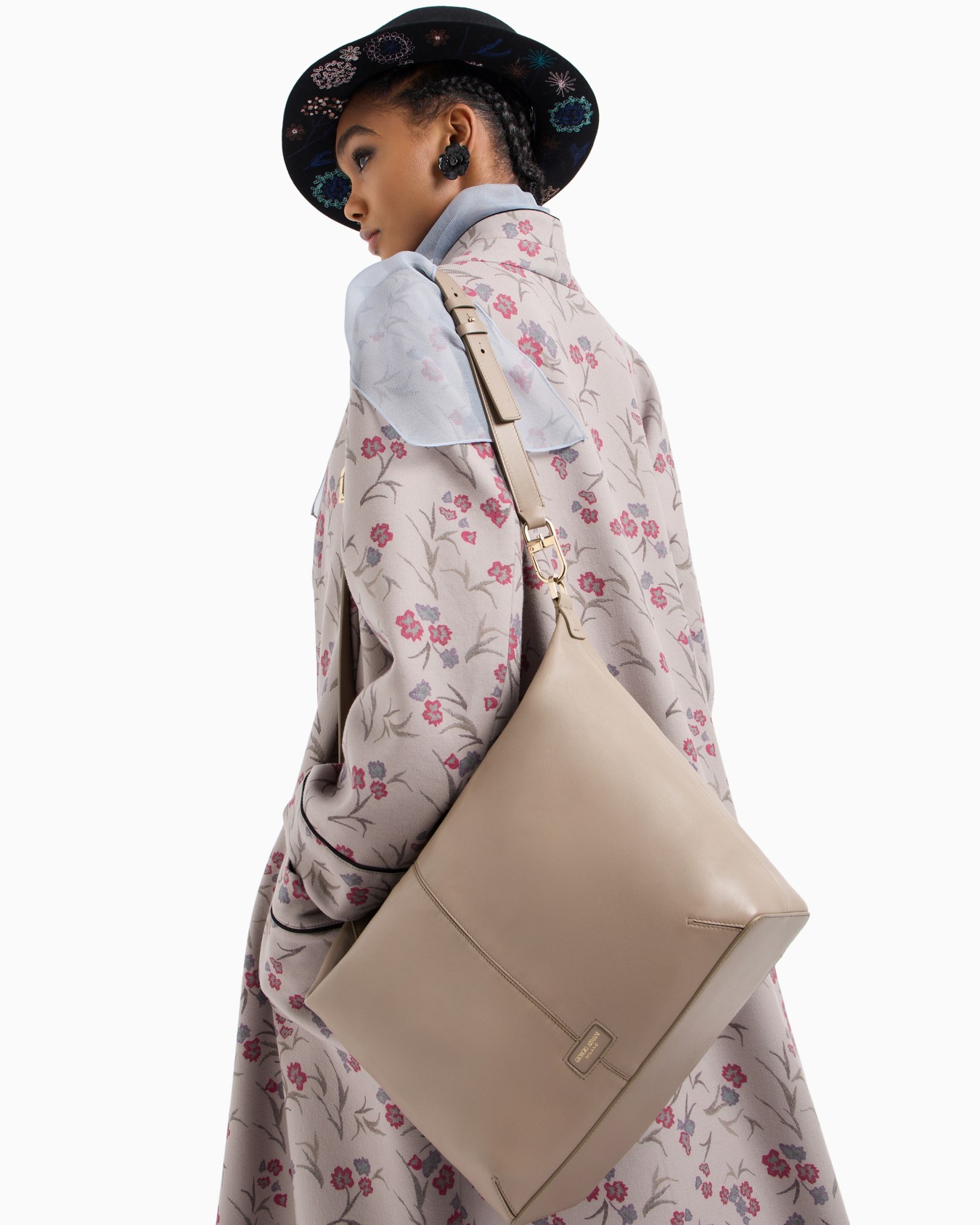 ASV La Prima Soft oversized hobo bag in ASV nappa leather Slide 6