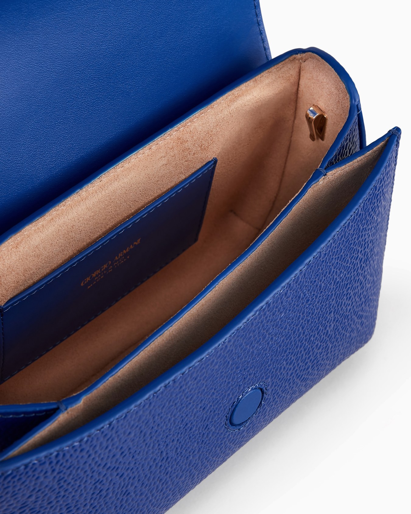 Small la Prima rice-grain patent leather bag Slide 3