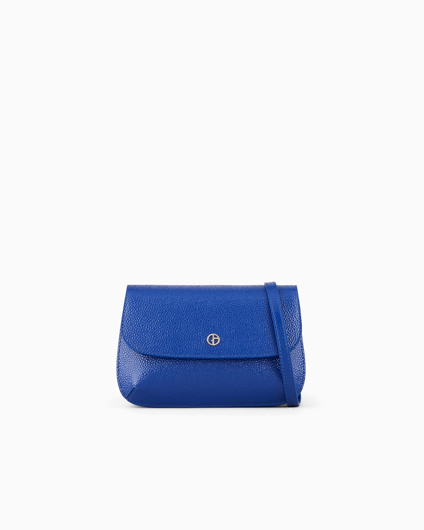 Small la Prima rice-grain patent leather bag Slide 0
