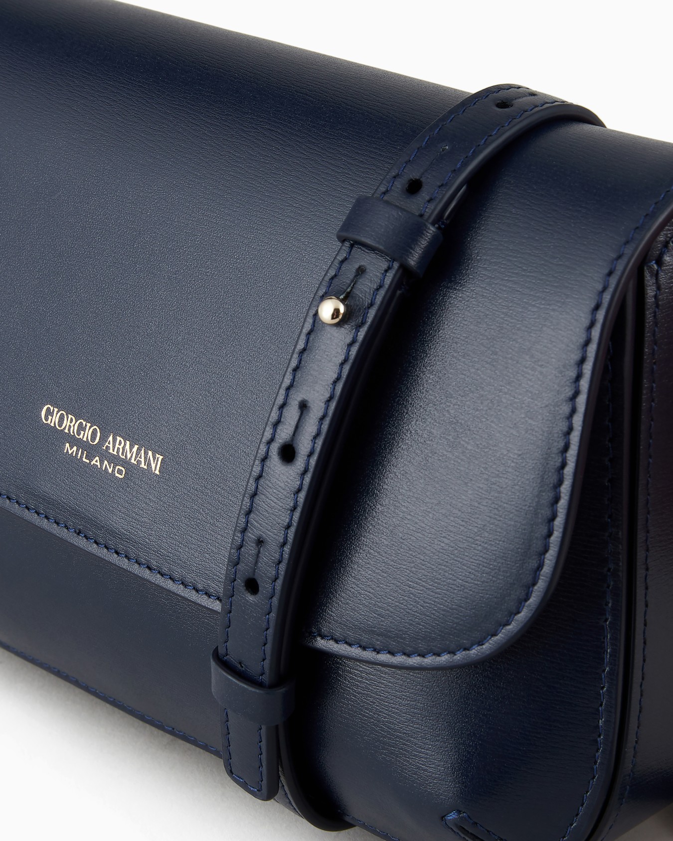 Small la Prima bag in palmellato leather with a strap Slide 5