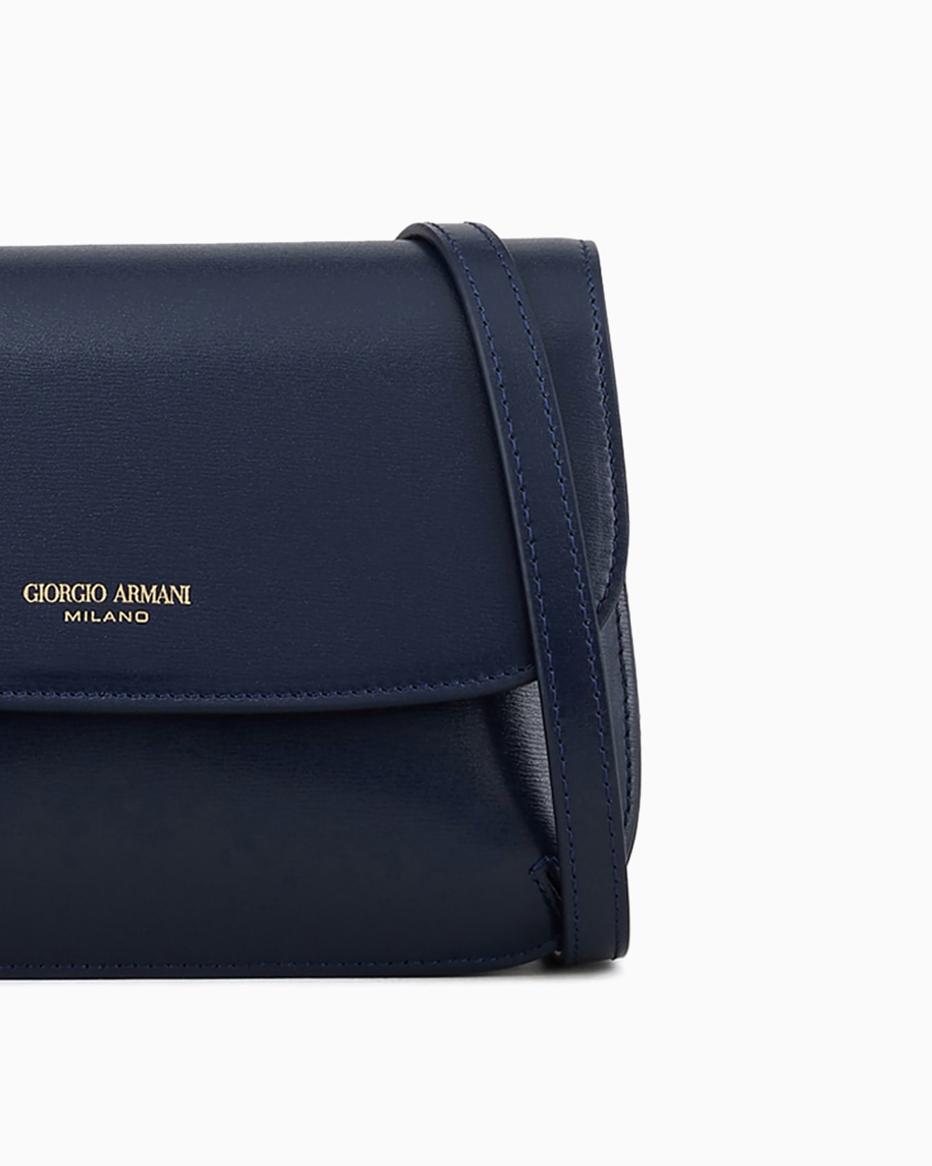 Small la Prima bag in palmellato leather with a strap Slide 6
