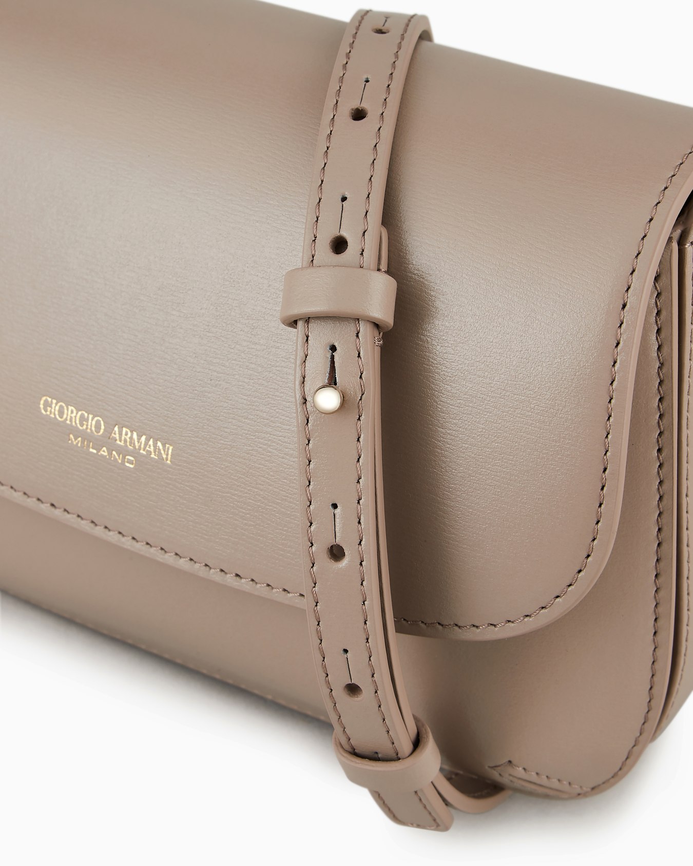 Small la Prima bag in palmellato leather with a strap Slide 4