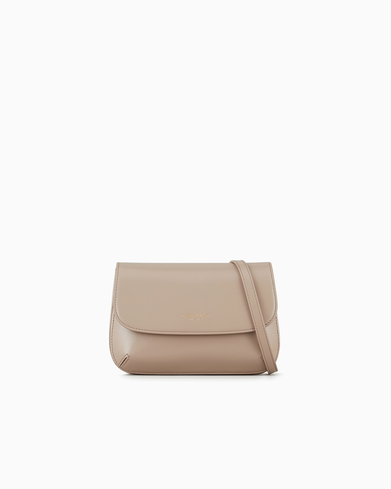 Small la Prima bag in palmellato leather with a strap Slide 0