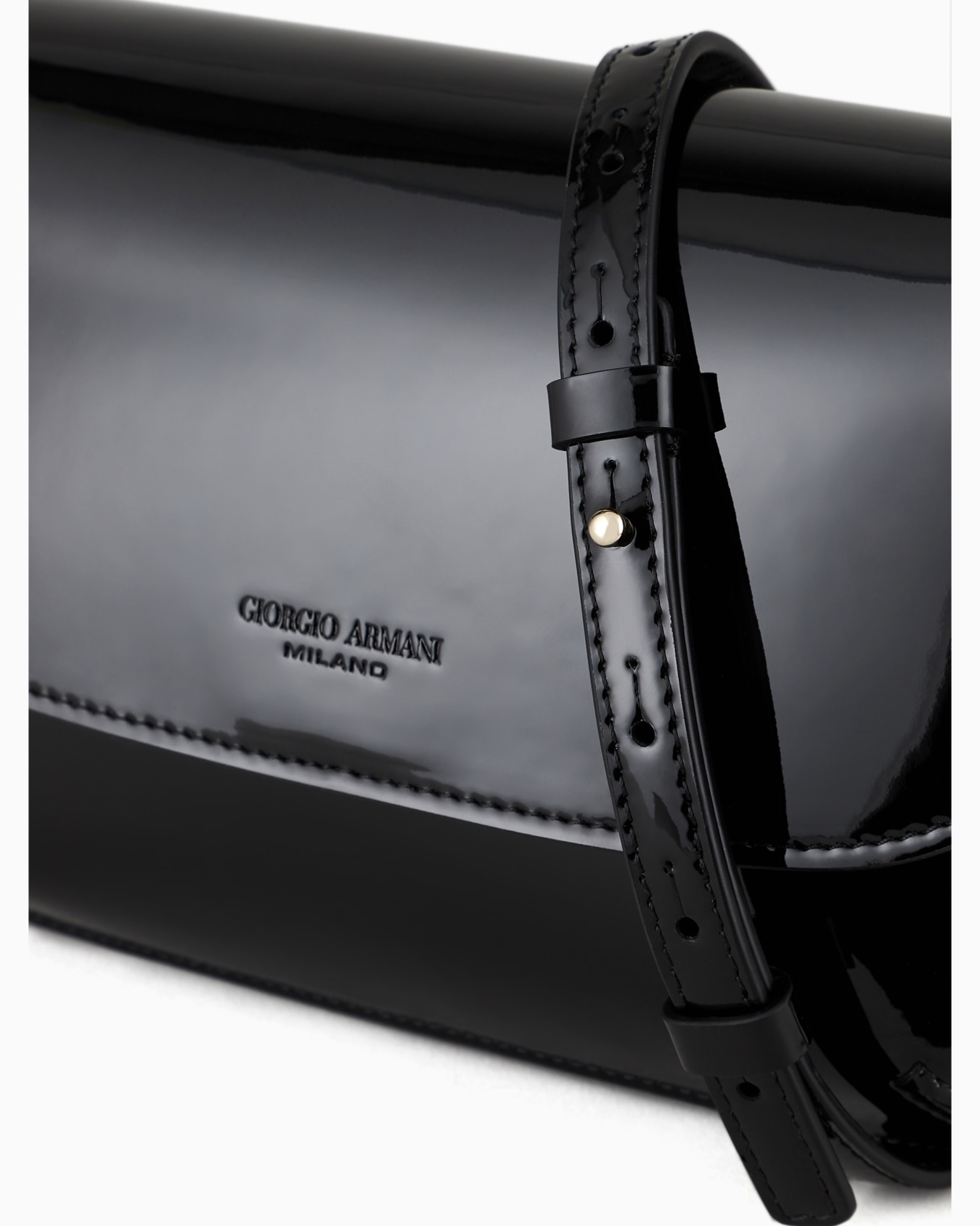 Patent leather La Prima mini shoulder bag Slide 4