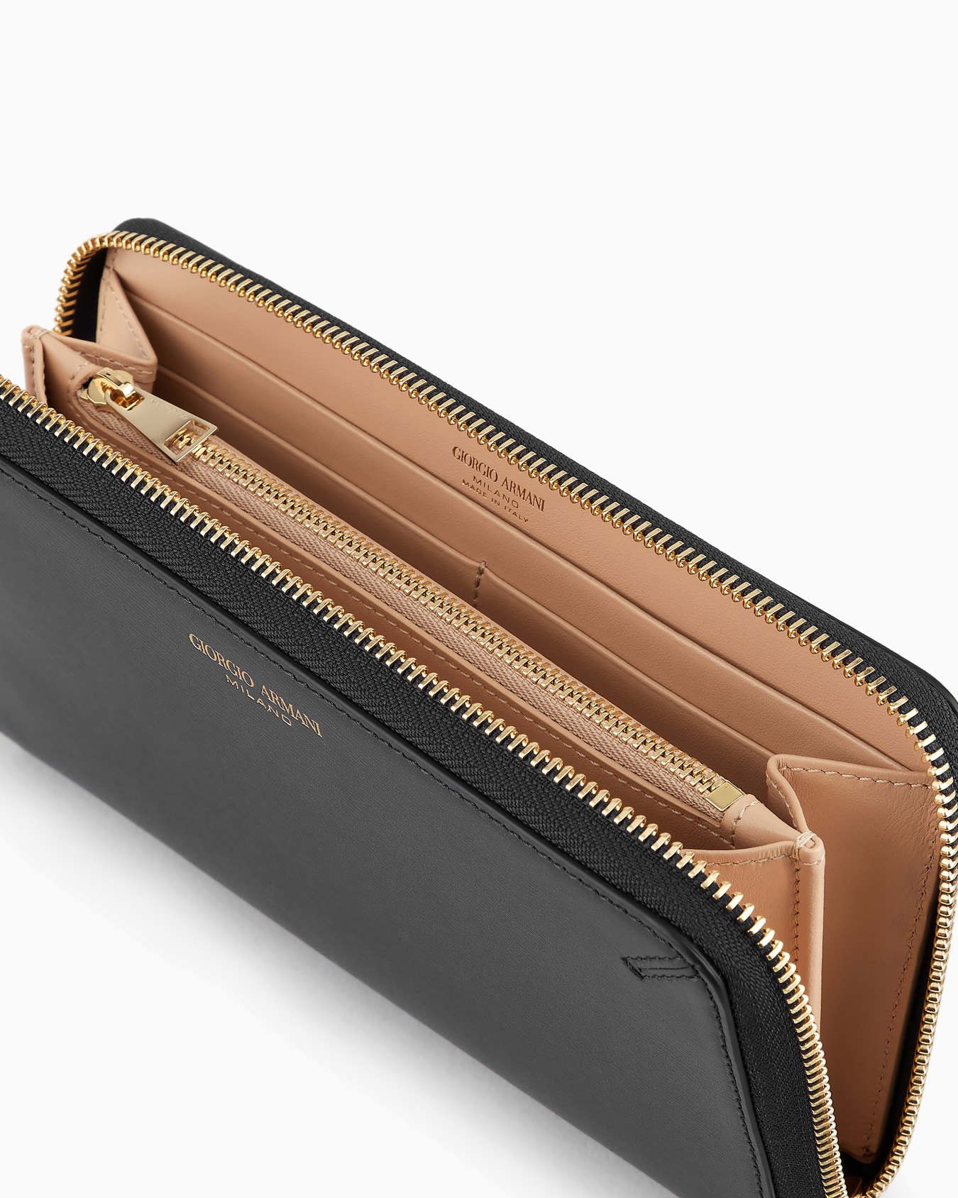 Palmellato leather la Prima wallet with wraparound zip Slide 1