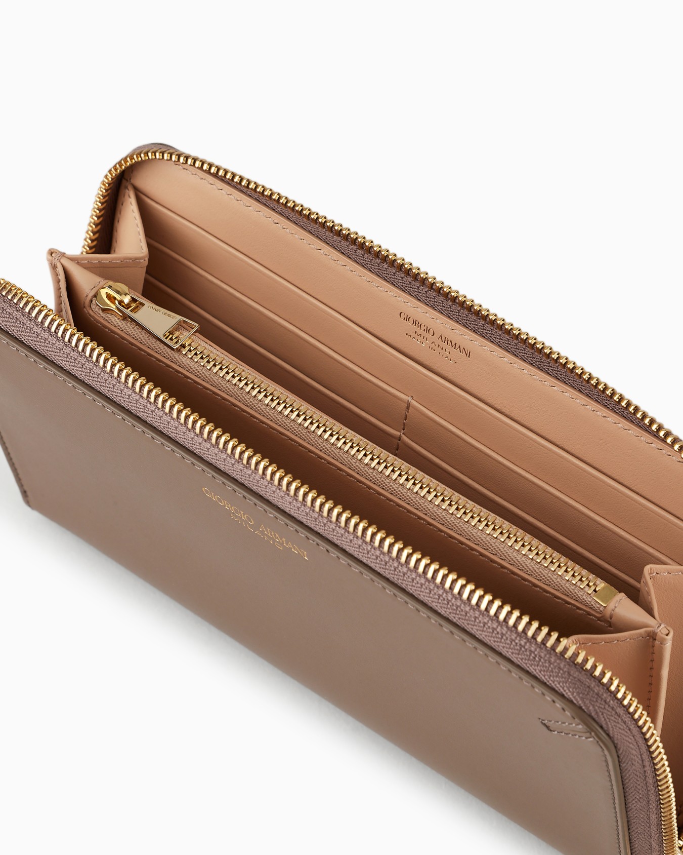 Palmellato leather la Prima wallet with wraparound zip Slide 2