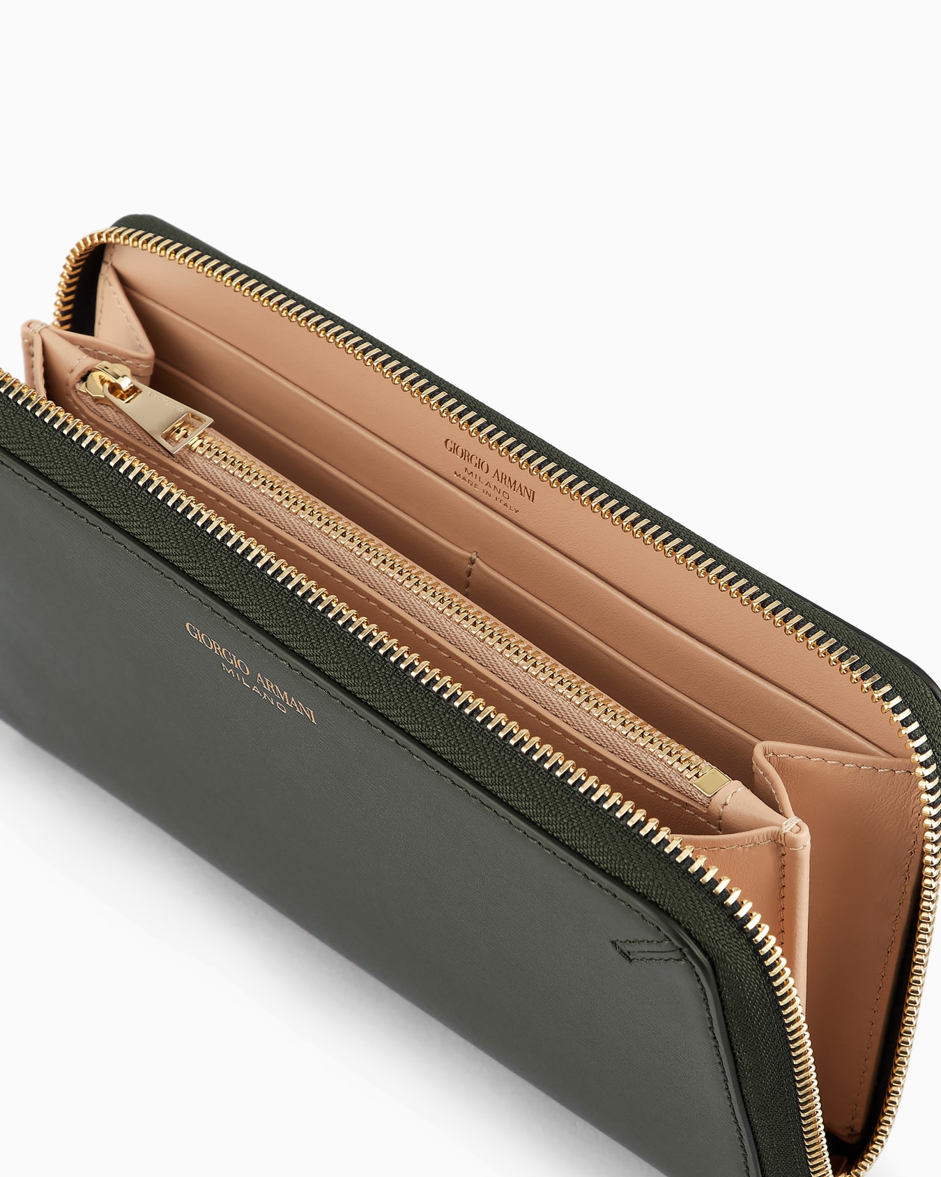 Palmellato leather la Prima wallet with wraparound zip Slide 2