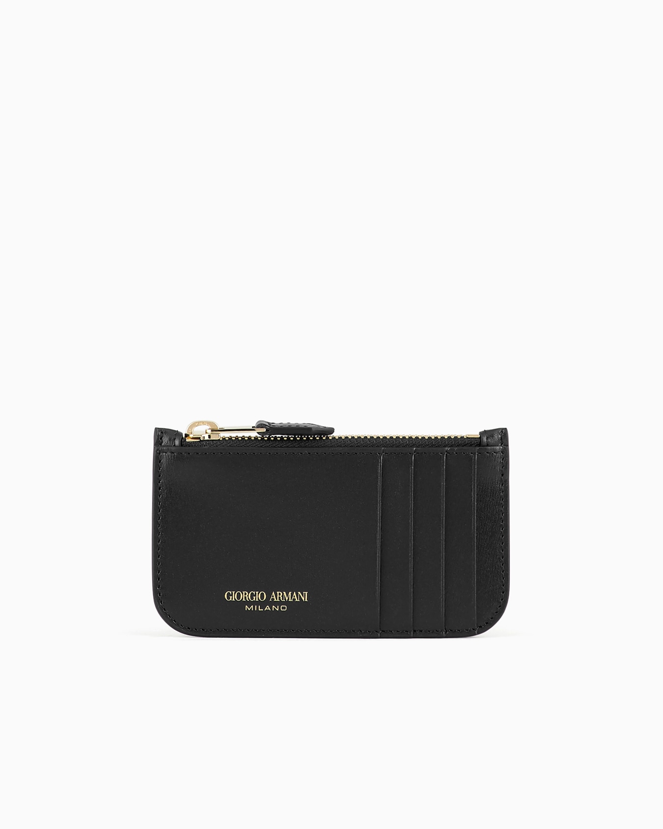 Zipped palmellato leather la Prima card holder Slide 0