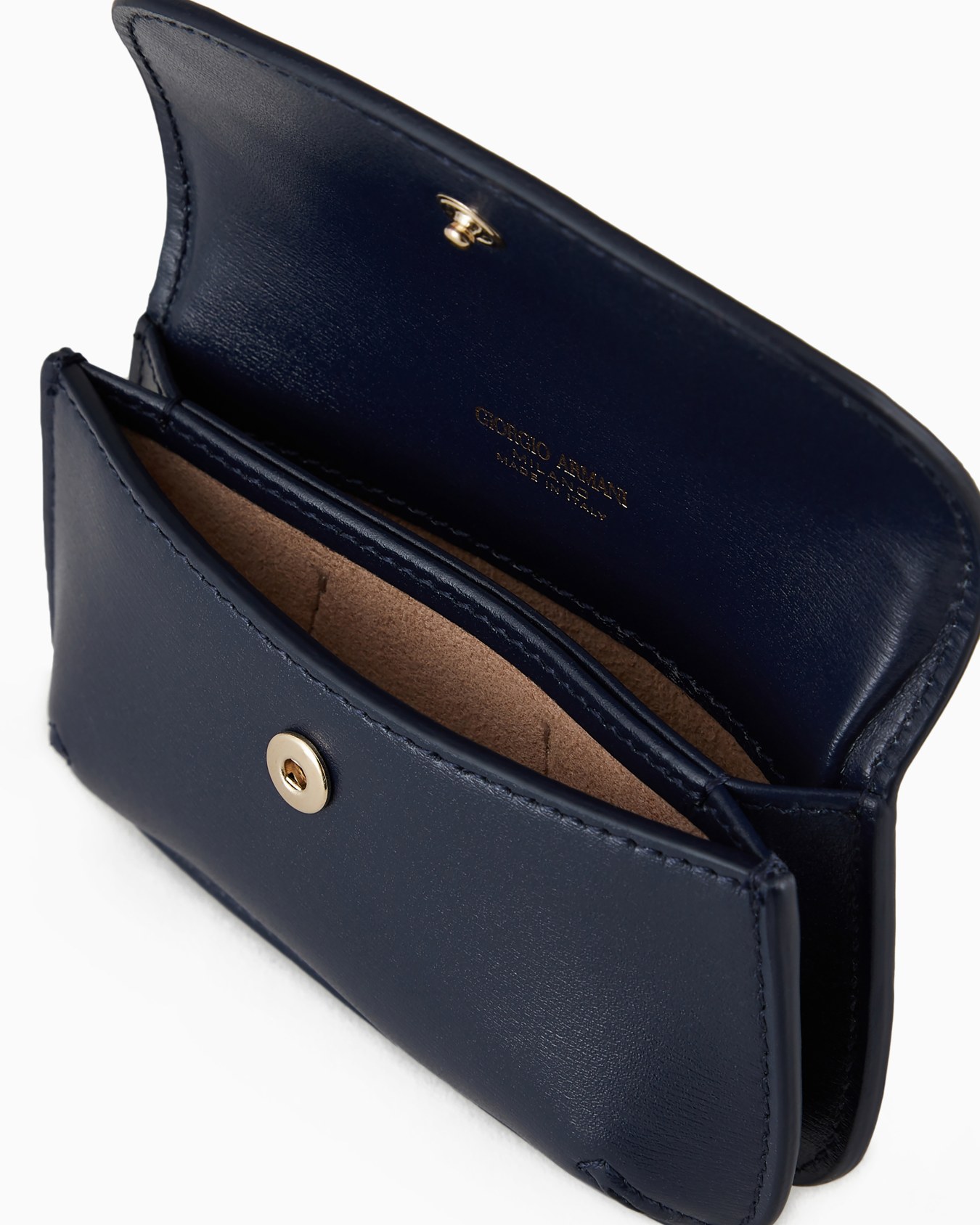 La Prima palmellato leather card holder Slide 3