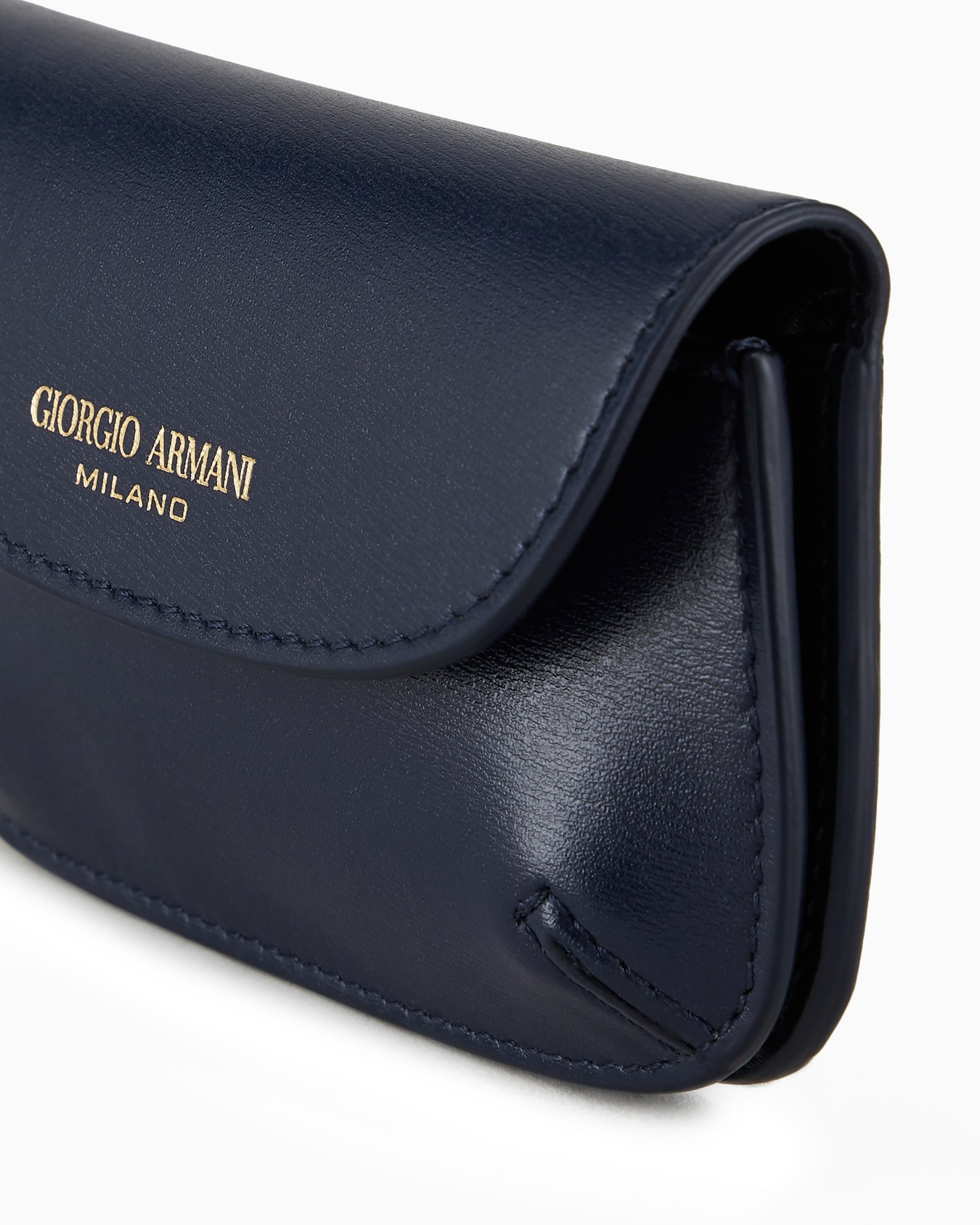 La Prima palmellato leather card holder Slide 2