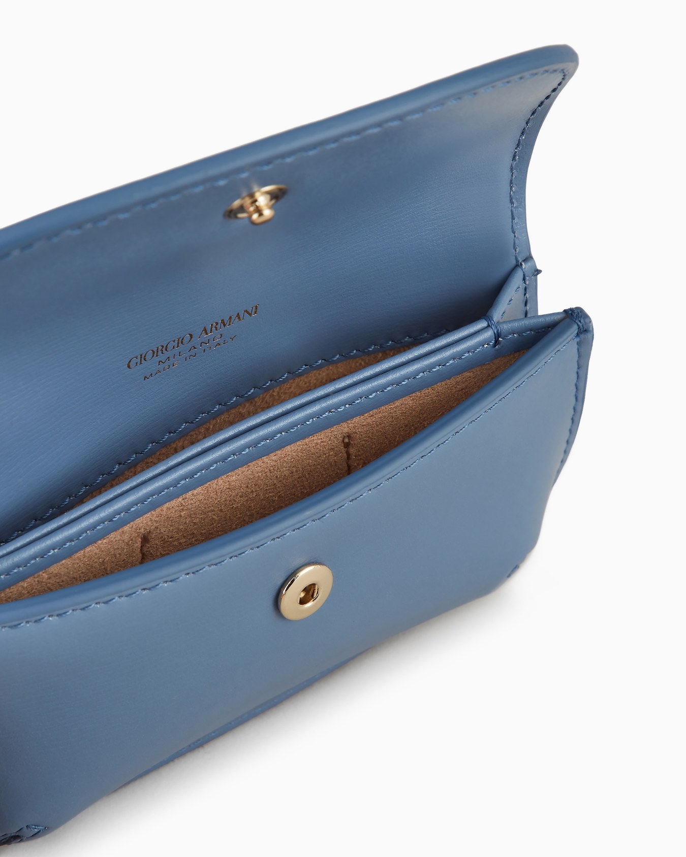La Prima palmellato leather card holder Slide 2