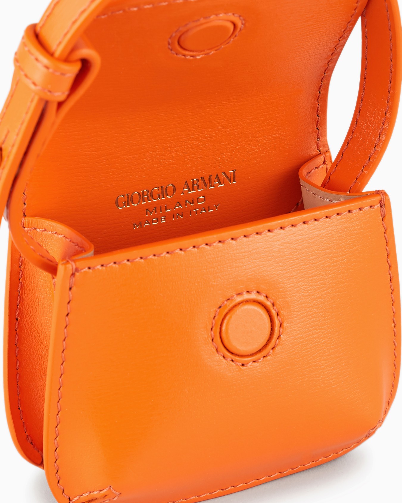 la Prima charm mini in pelle palmellata Slide 3