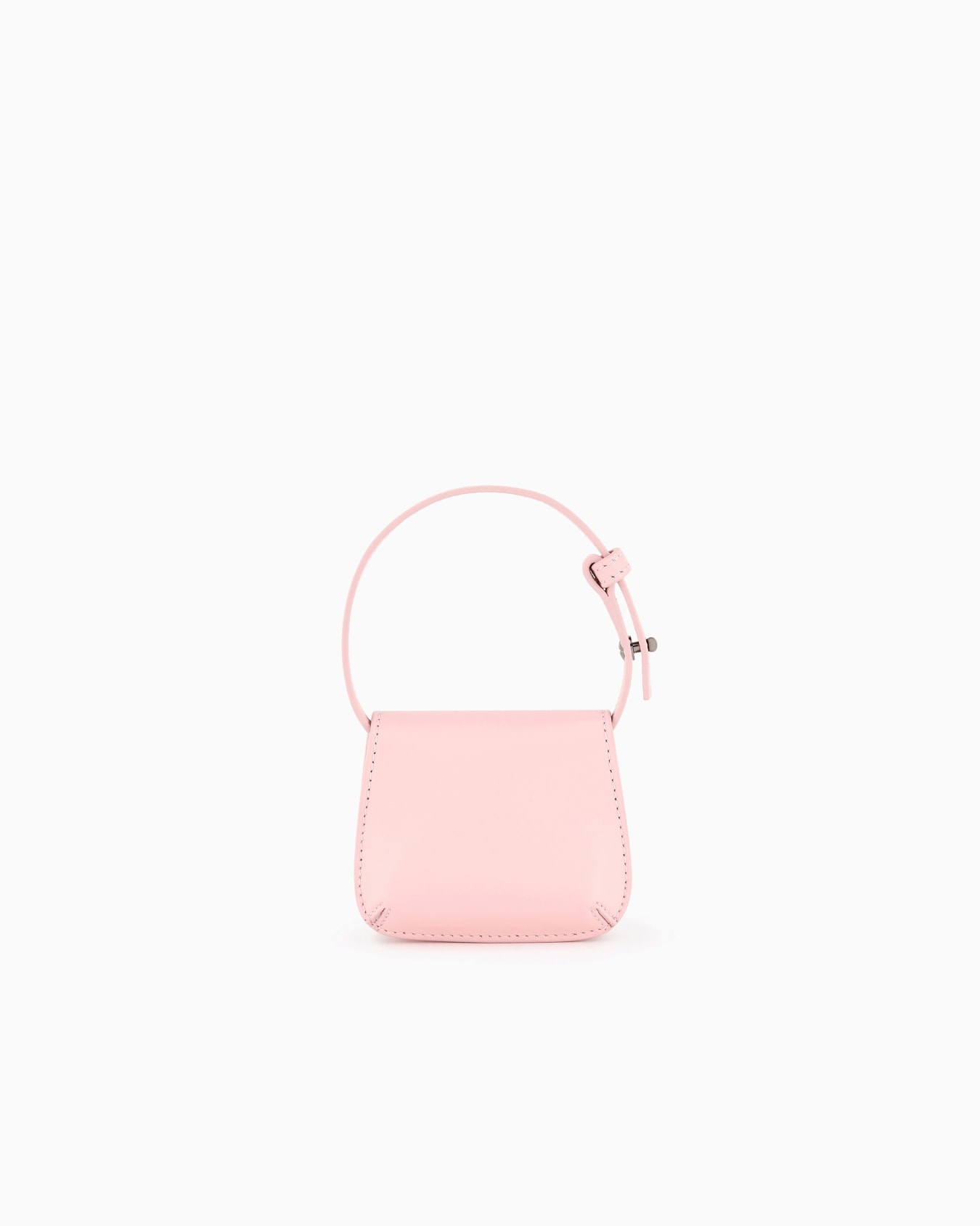 Giorgio Armani Neve micro la Prima leather charm bag Slide 2
