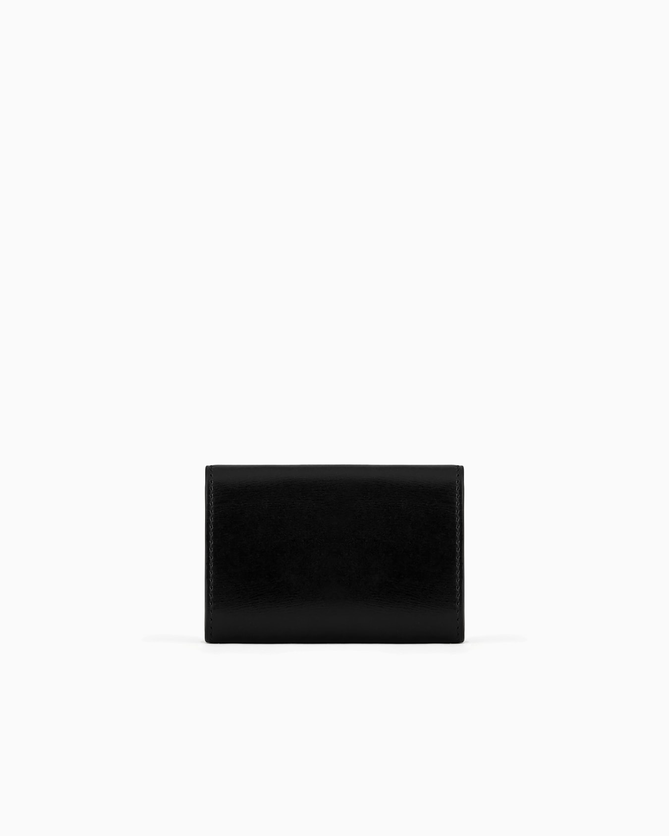 Mini la Prima trifold wallet in palmellato leather Slide 1