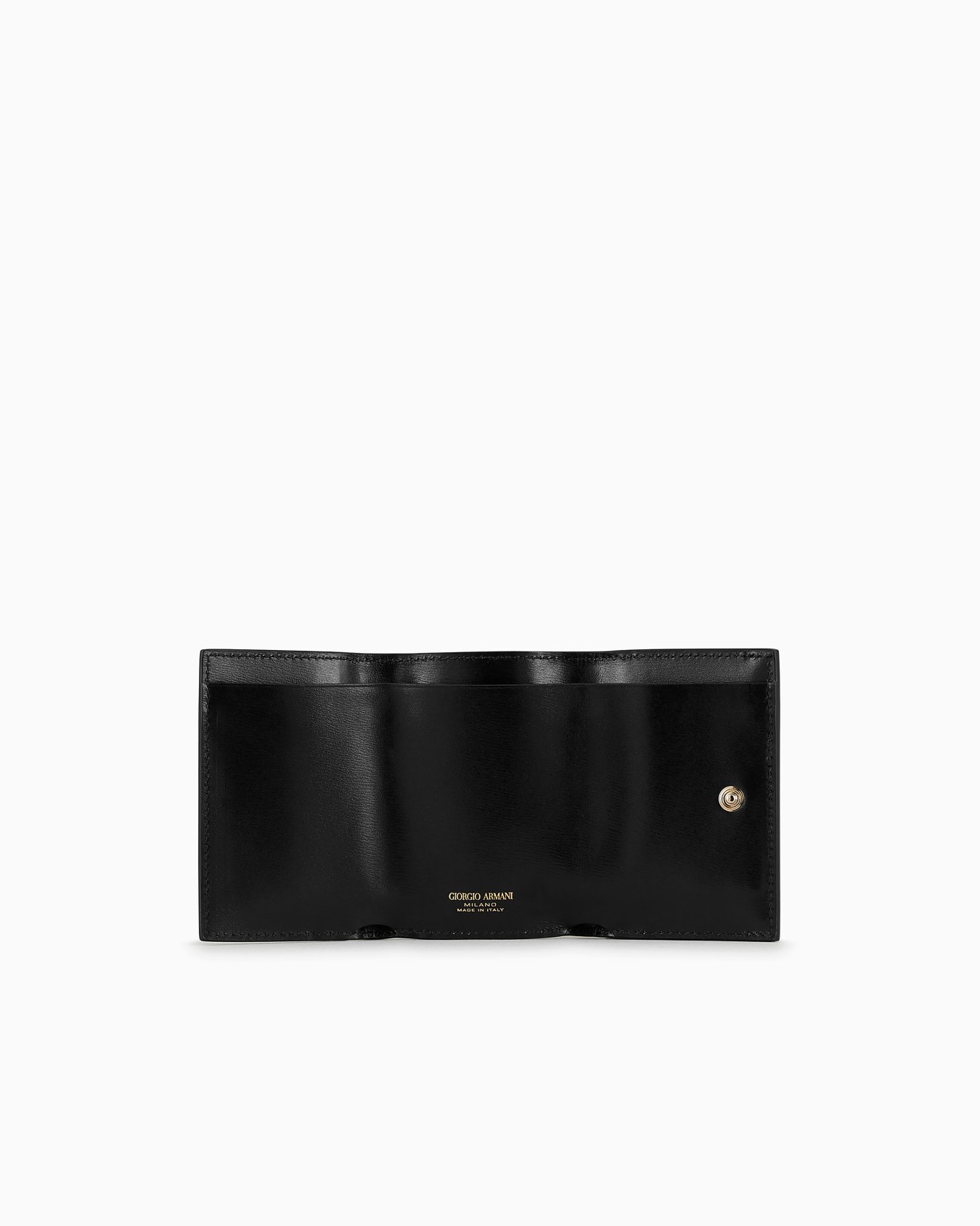 Mini la Prima trifold wallet in palmellato leather Slide 2