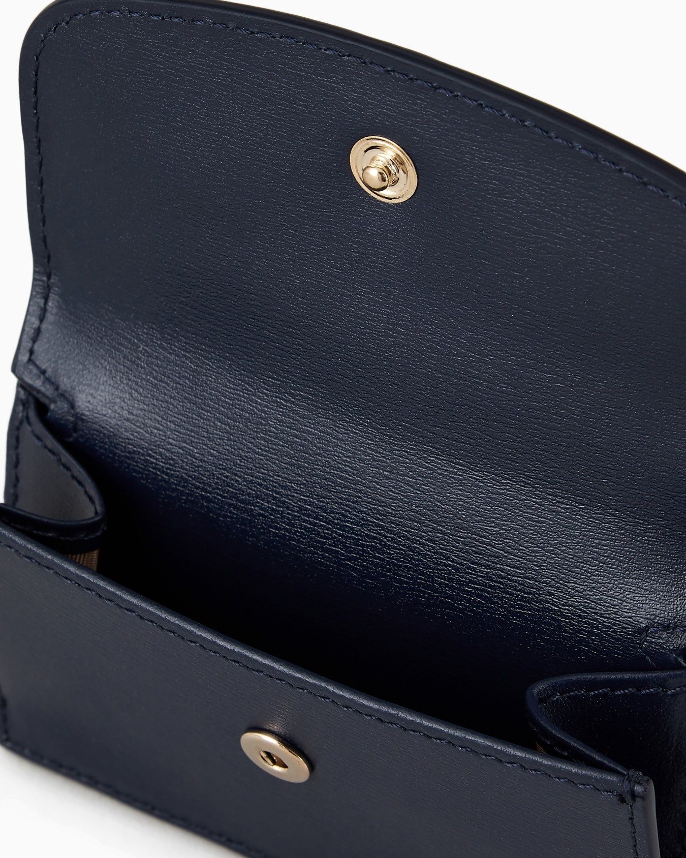 Mini la Prima trifold wallet in palmellato leather Slide 4