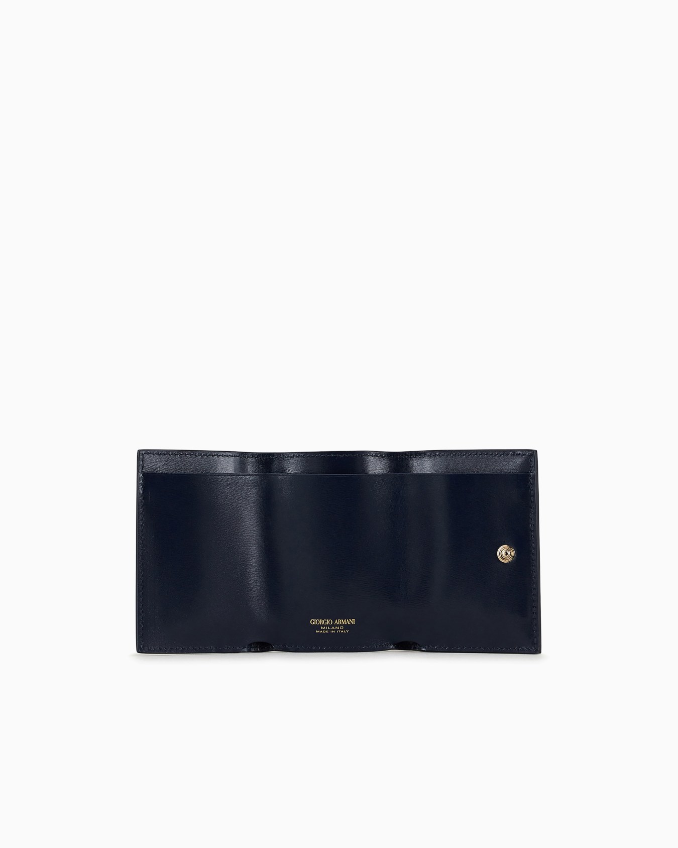 Mini la Prima trifold wallet in palmellato leather Slide 2