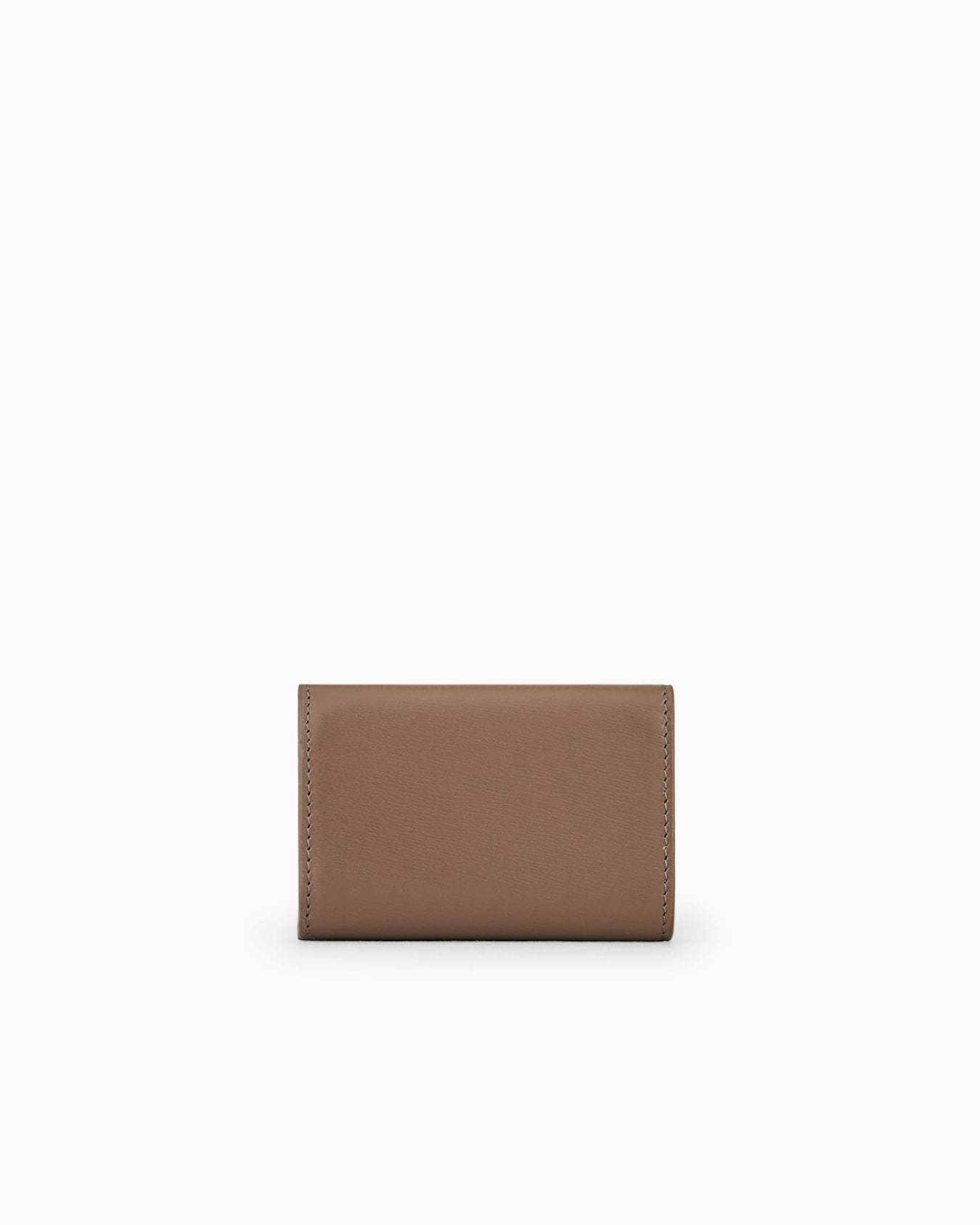 Mini la Prima trifold wallet in palmellato leather Slide 1