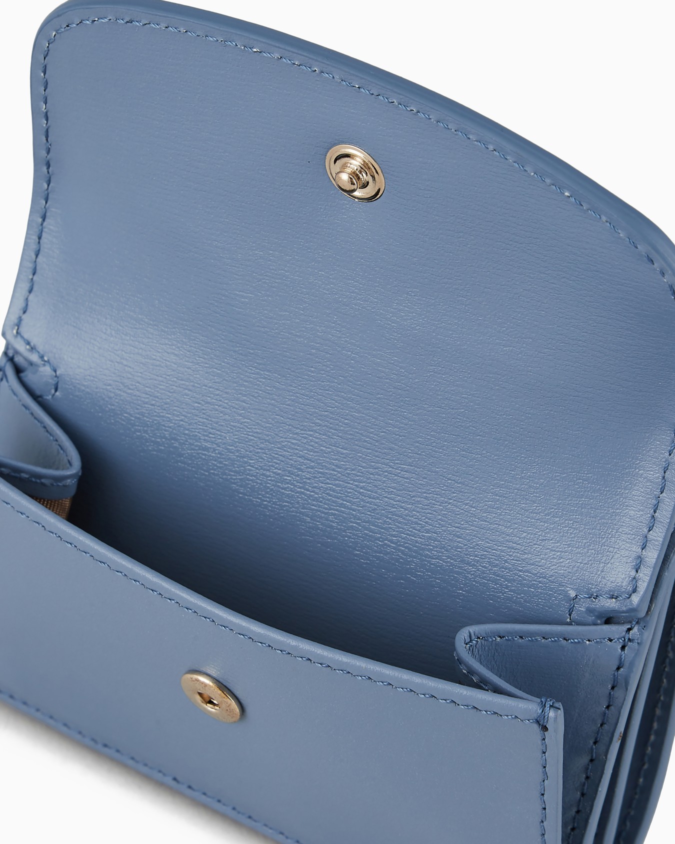 Cartera la Prima tipo tríptico tamaño mini de piel graneada Diapositiva 3