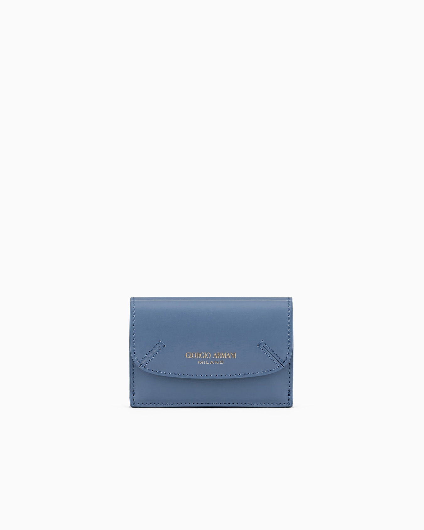 Cartera la Prima tipo tríptico tamaño mini de piel graneada Diapositiva 0