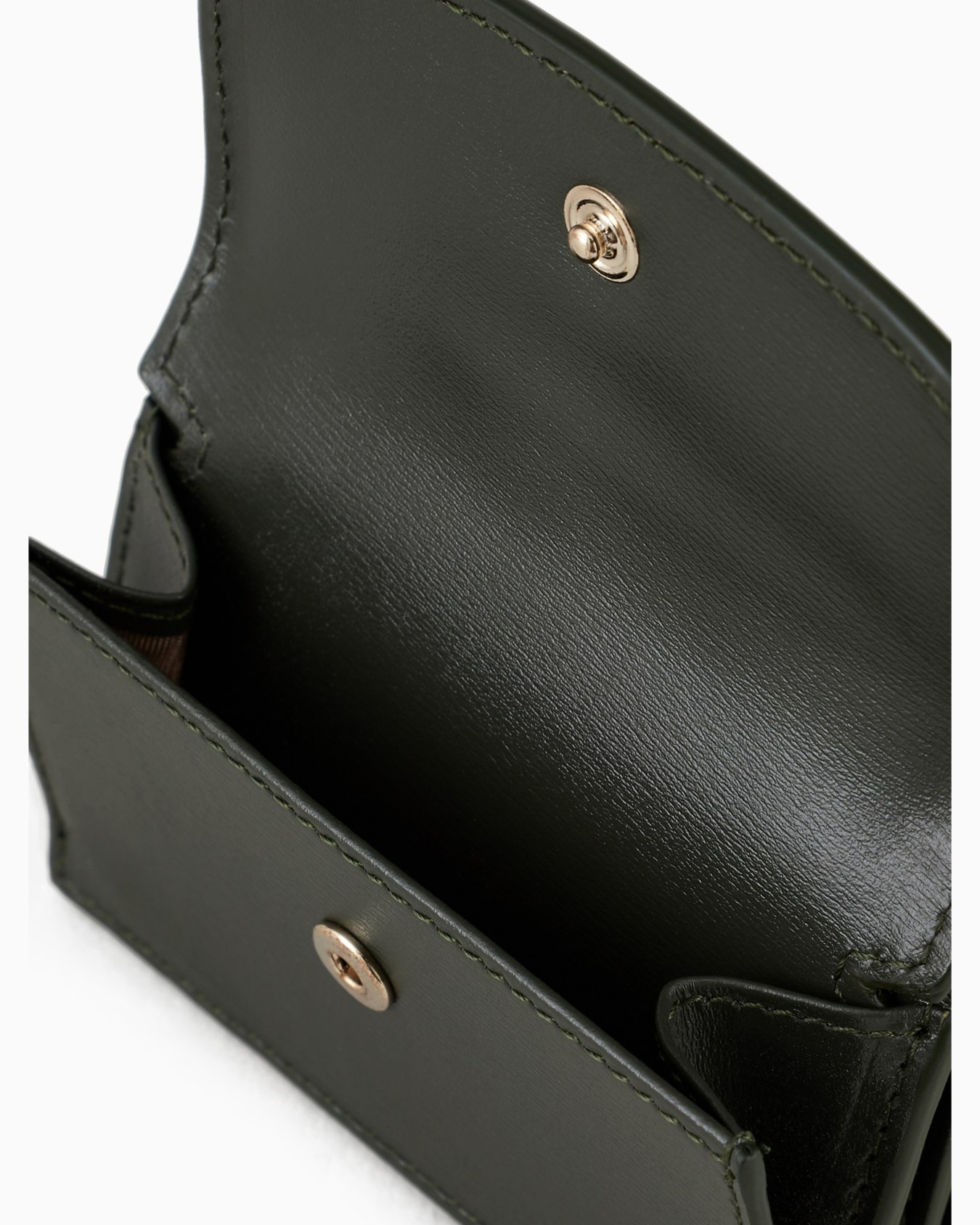 Mini la Prima trifold wallet in palmellato leather Slide 4