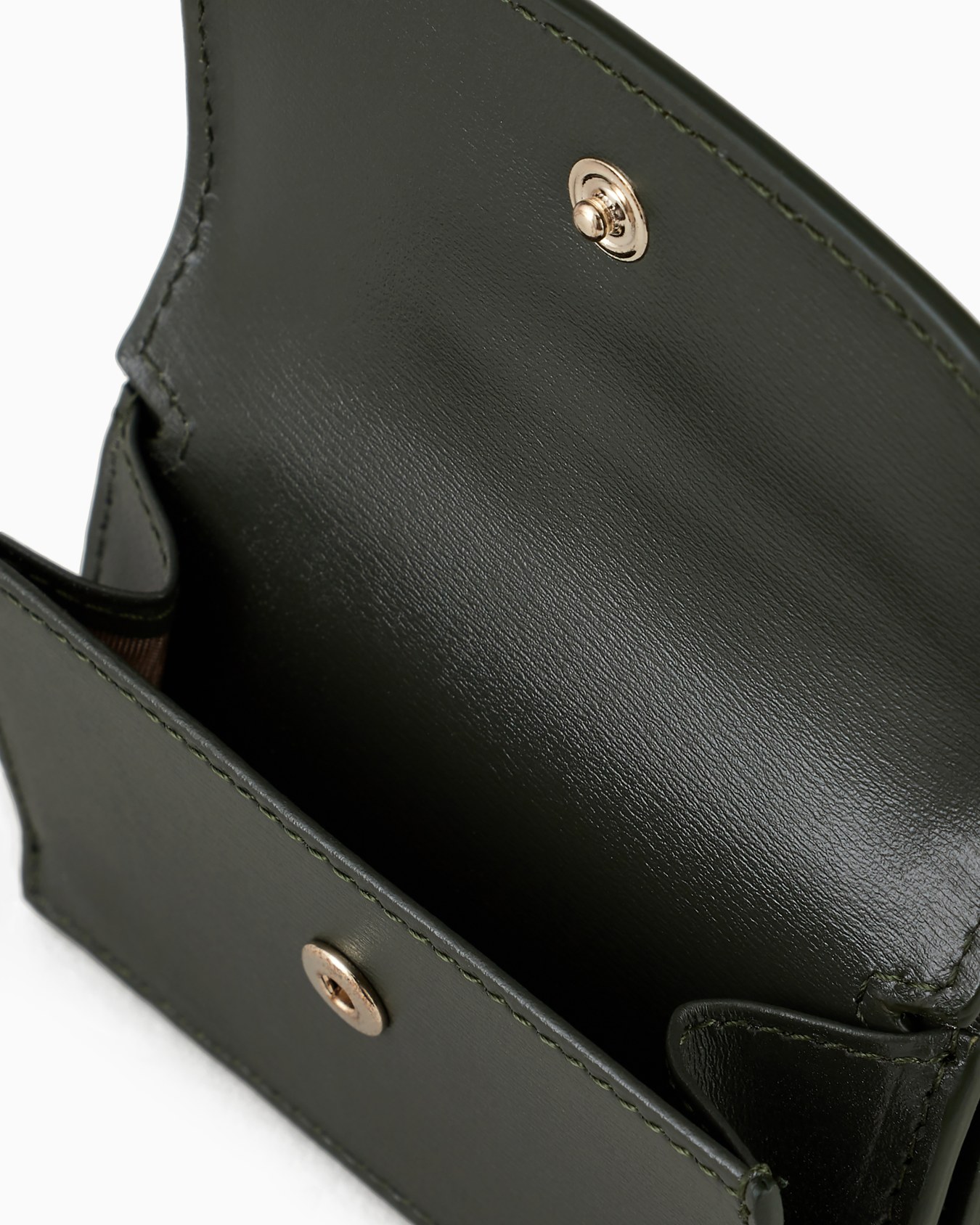 Mini la Prima trifold wallet in palmellato leather Slide 4