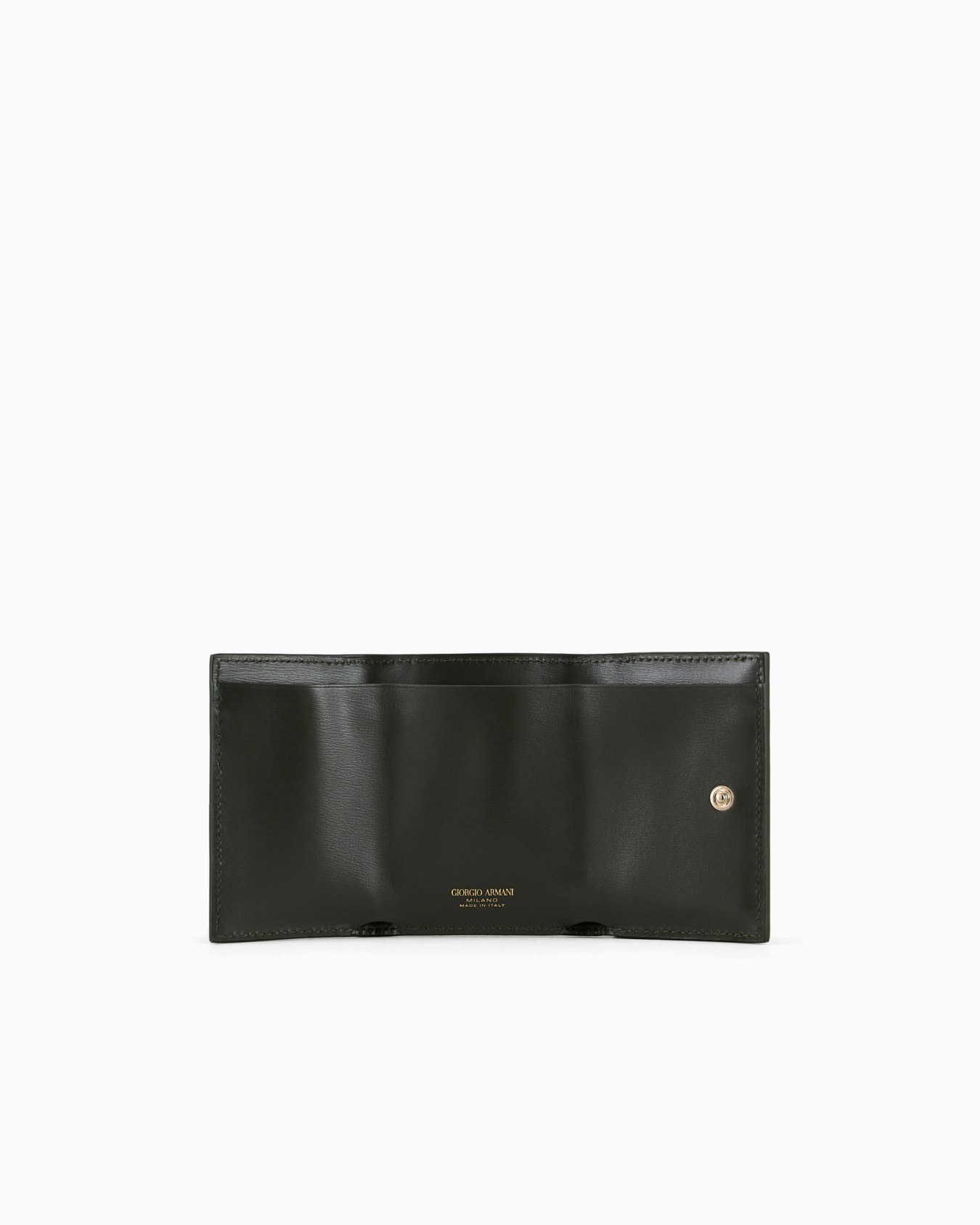 Mini la Prima trifold wallet in palmellato leather Slide 2