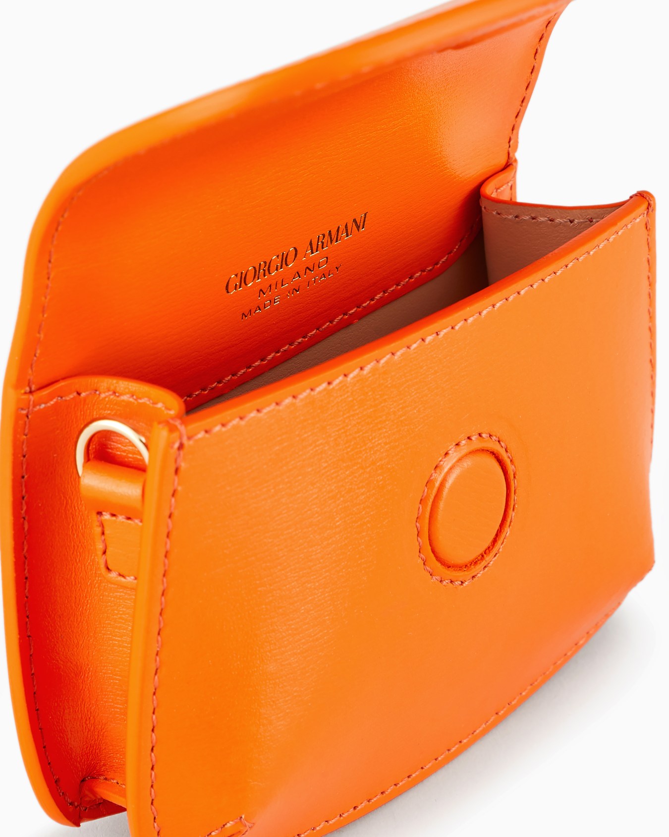 Minibolso la Prima de piel graneada con bandolera Diapositiva 3