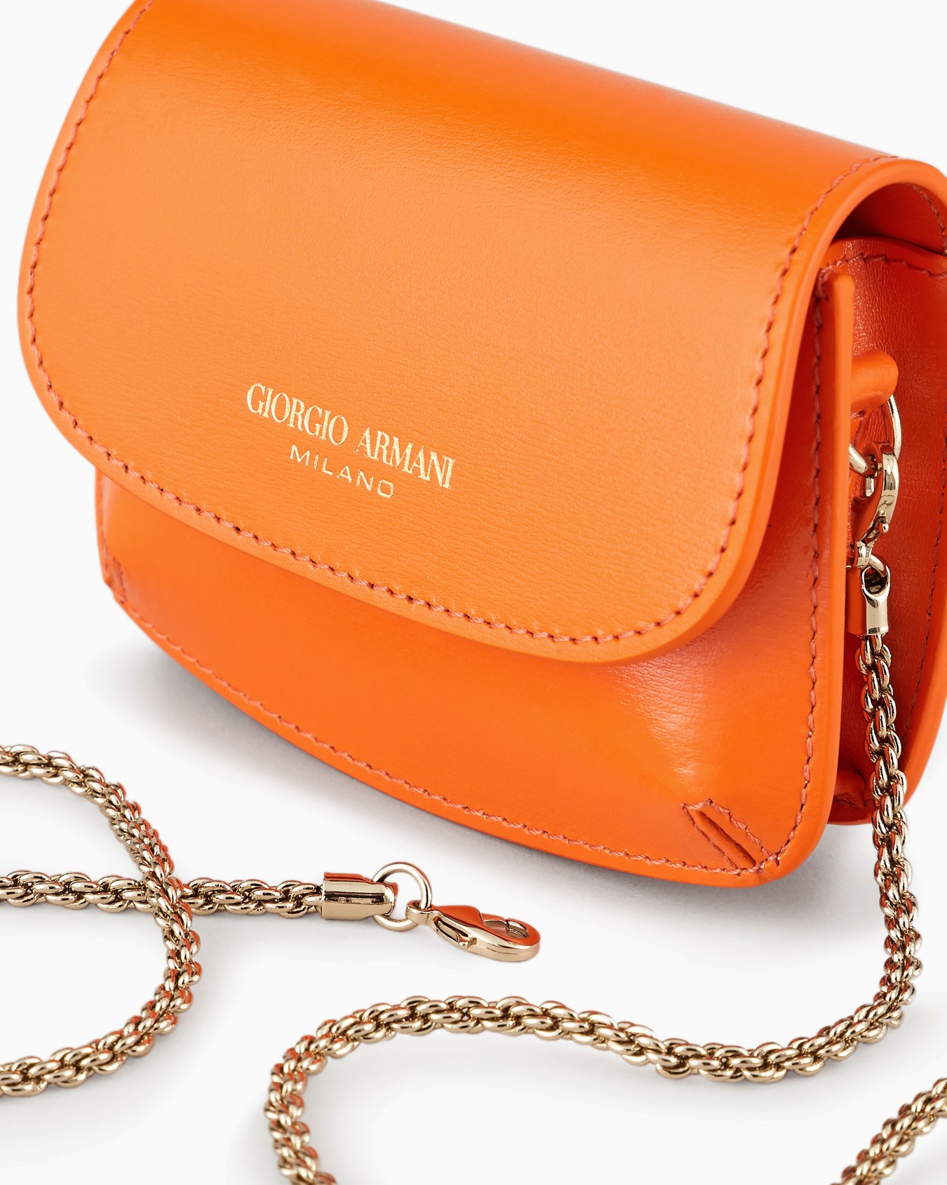 Minibolso la Prima de piel graneada con bandolera Diapositiva 4