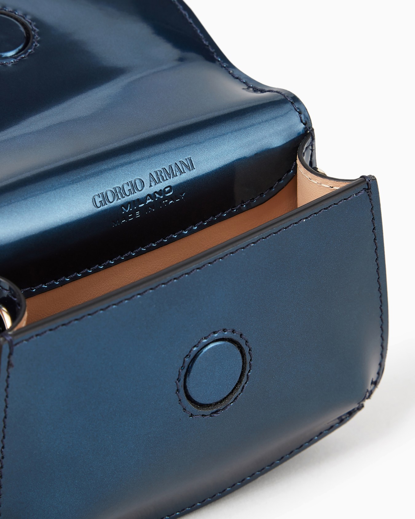 Liquid patent leather mini la Prima bag Slide 3