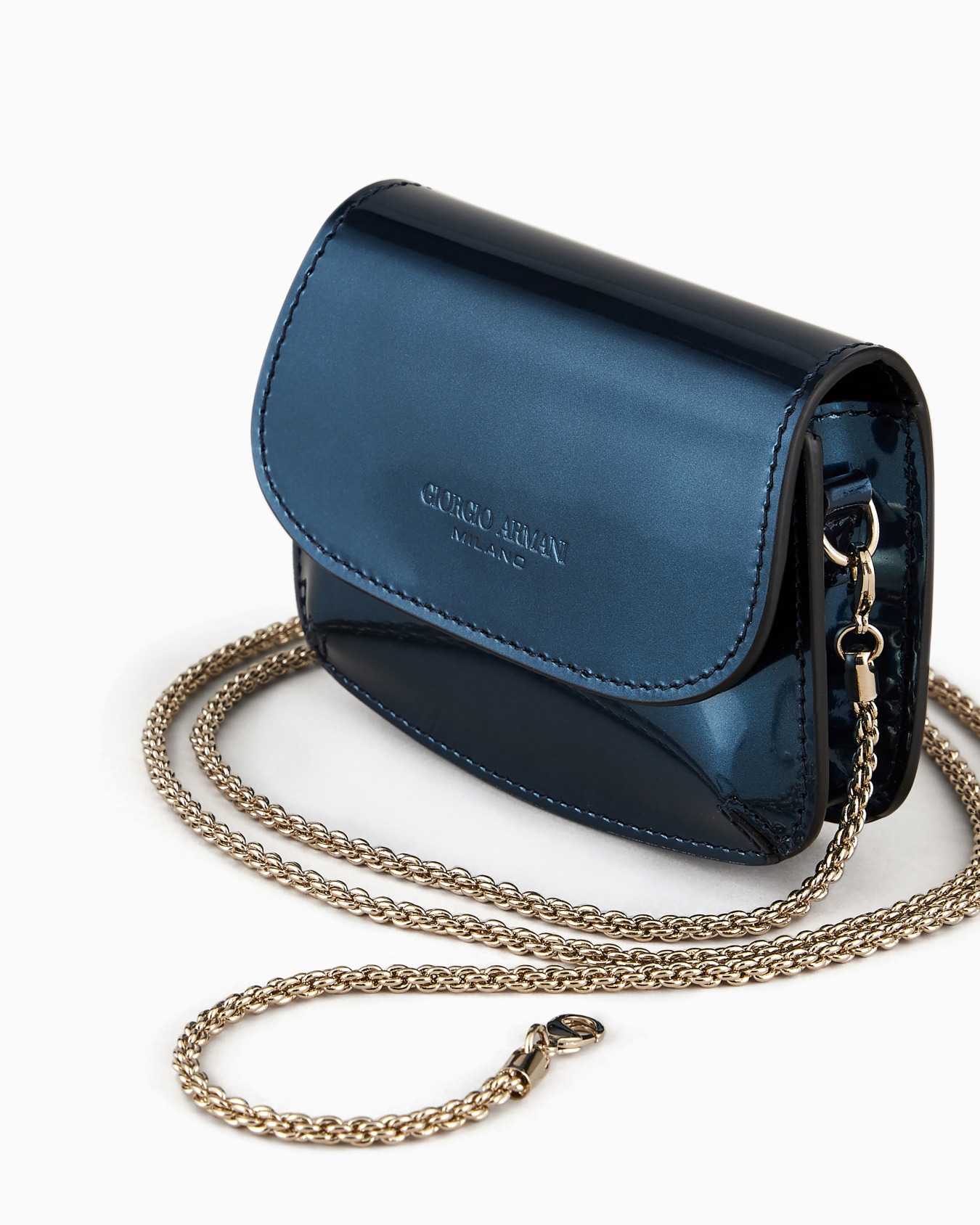 Liquid patent leather mini la Prima bag Slide 4