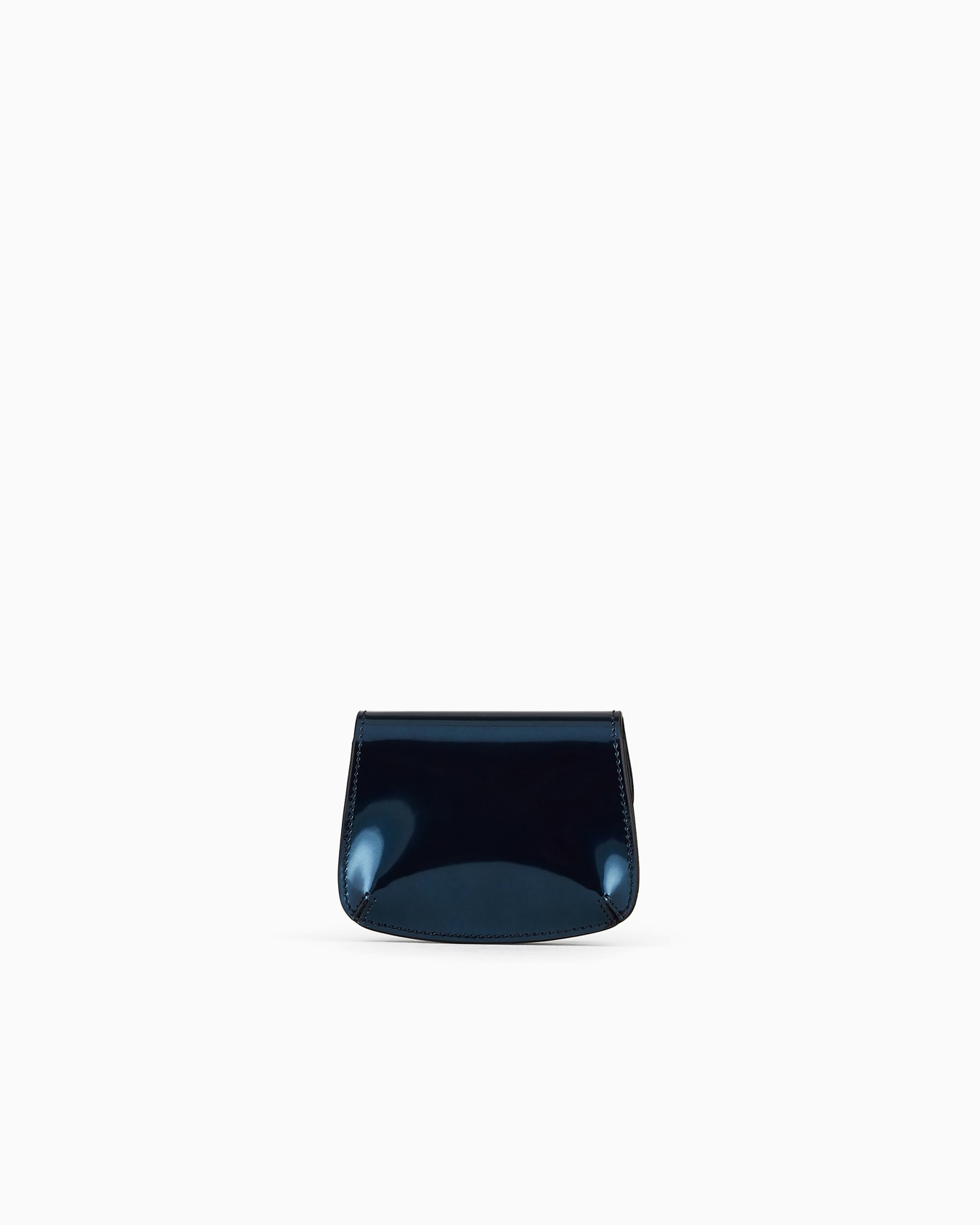 Mini-La-Prima-Tasche aus flüssigem Lackleder Folie 2