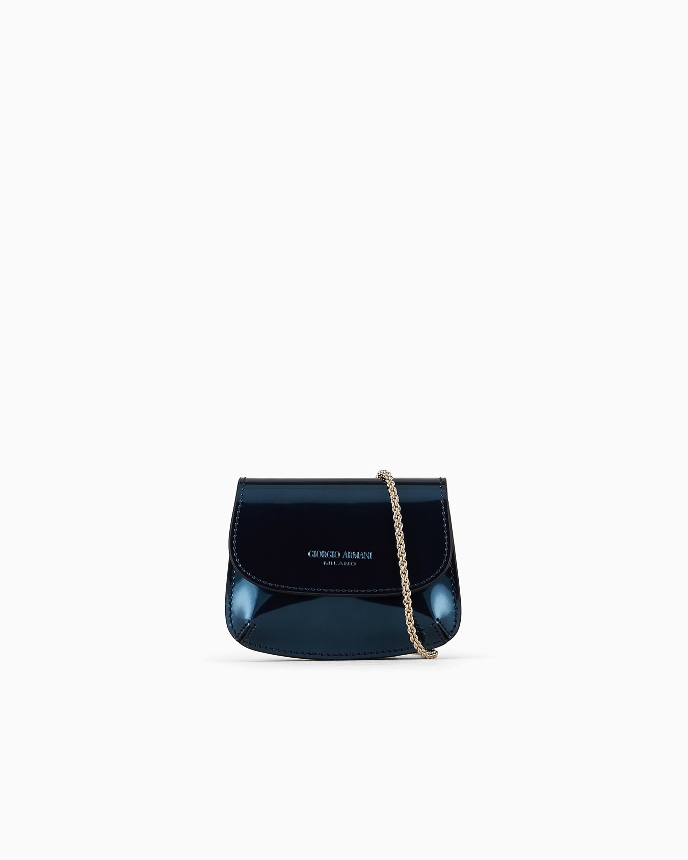 Liquid patent leather mini la Prima bag Slide 0