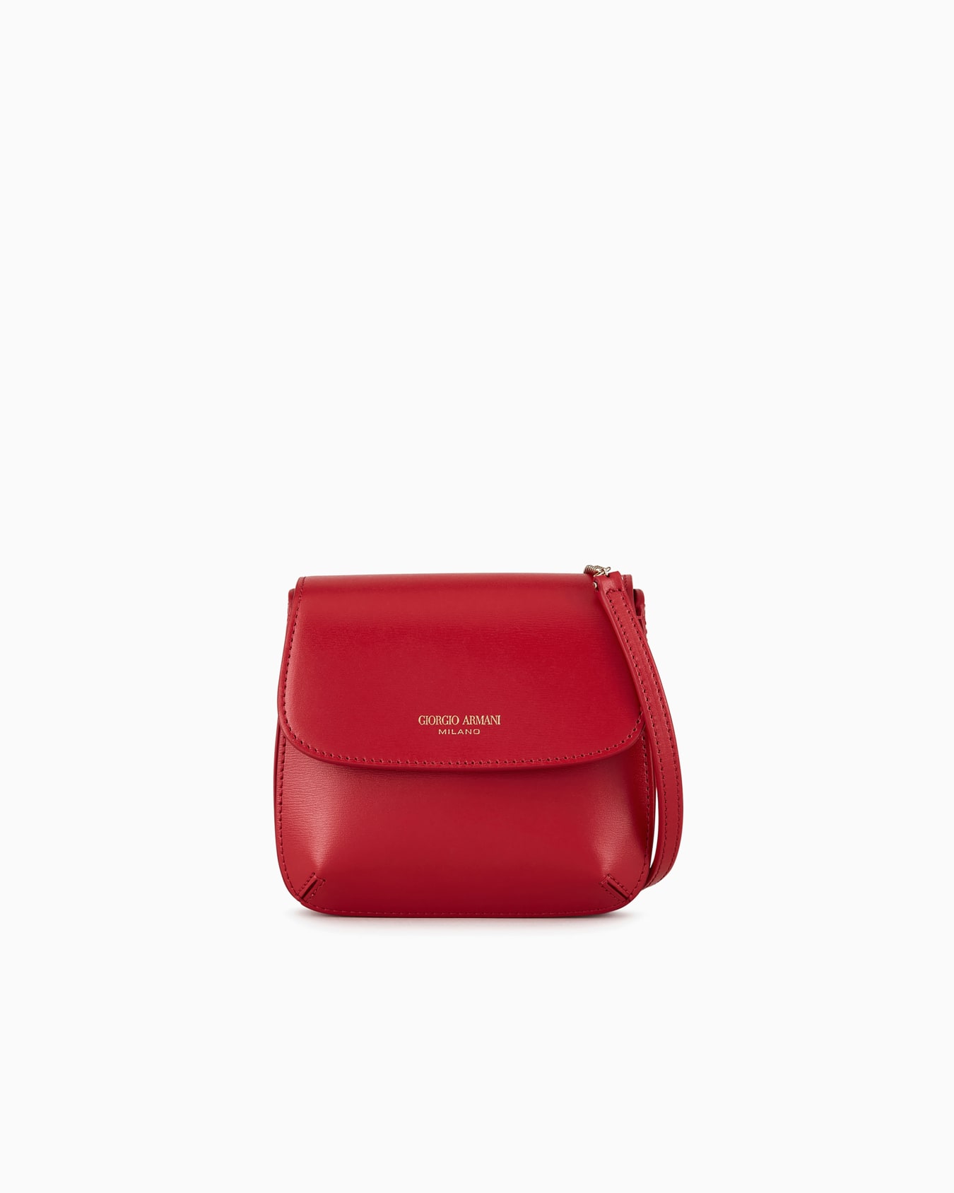 Mini la prima bag in hand-grained leather Slide 0