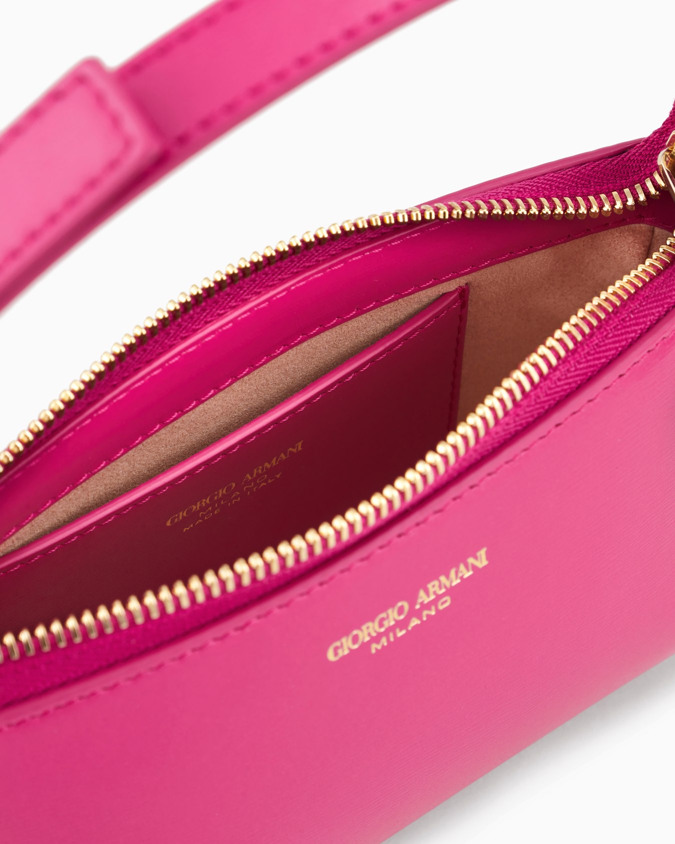 la Prima mini shoulder bag in palmellato leather Slide 3