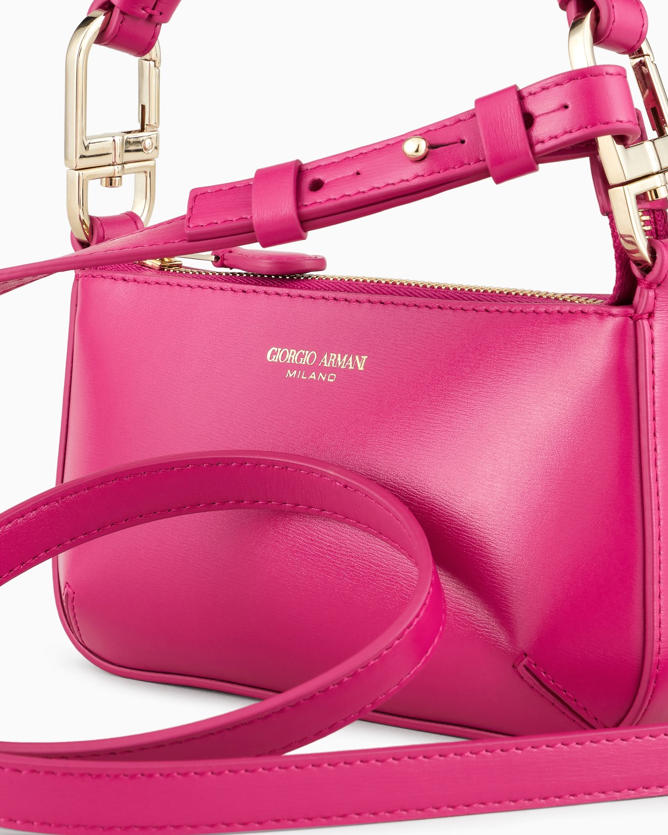 la Prima mini shoulder bag in palmellato leather Slide 4