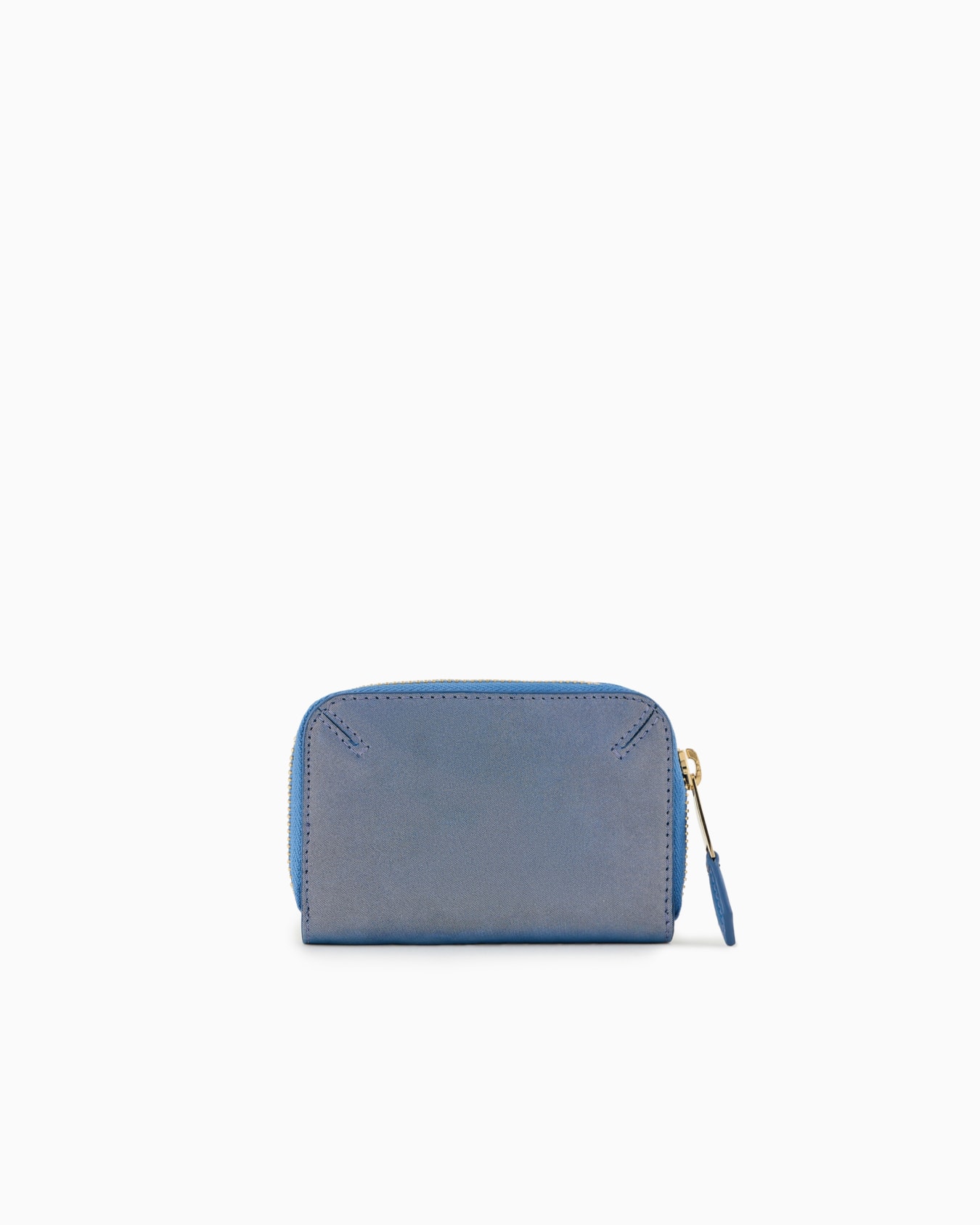 La Prima wraparound zip card holder in glossy nubuck Slide 1