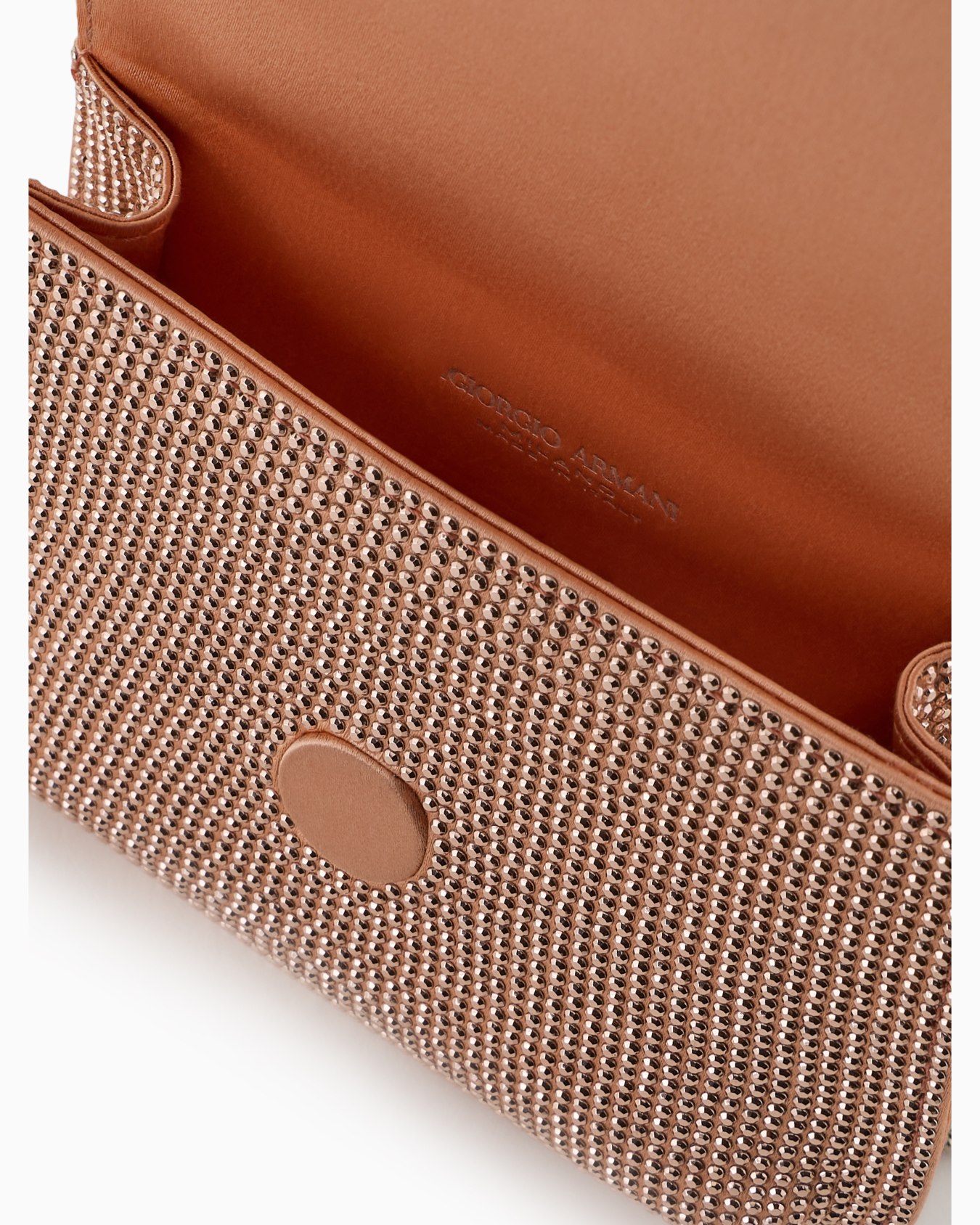 La Prima satin and micro studs mini bag Slide 4