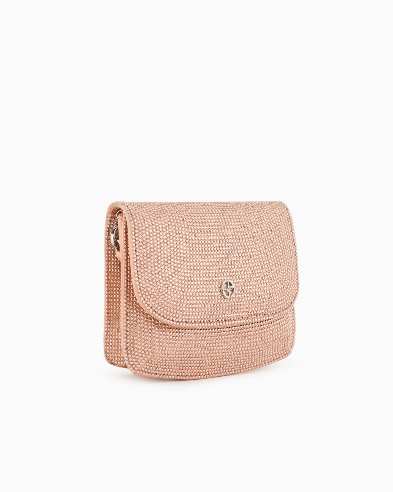 La Prima satin and micro studs mini bag Slide 1
