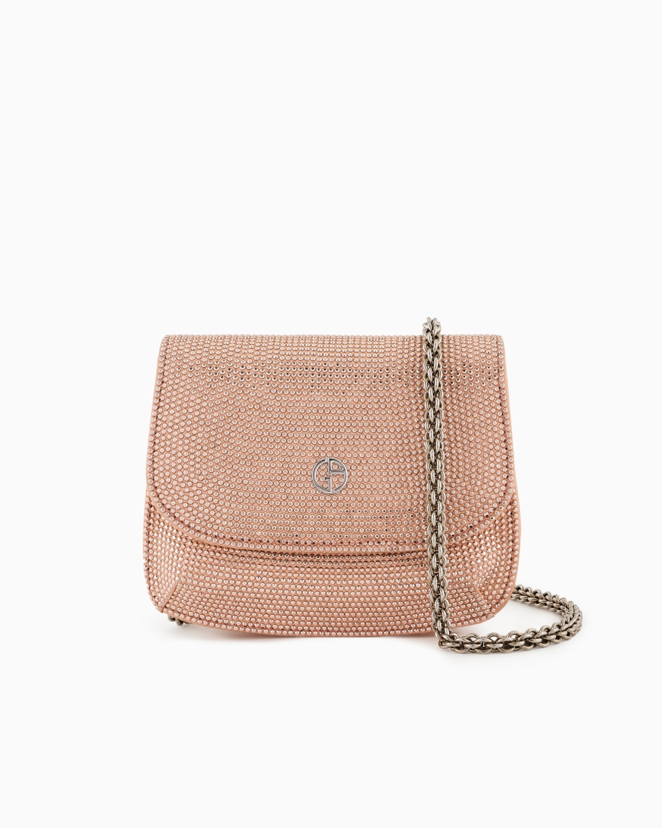 La Prima satin and micro studs mini bag Slide 0