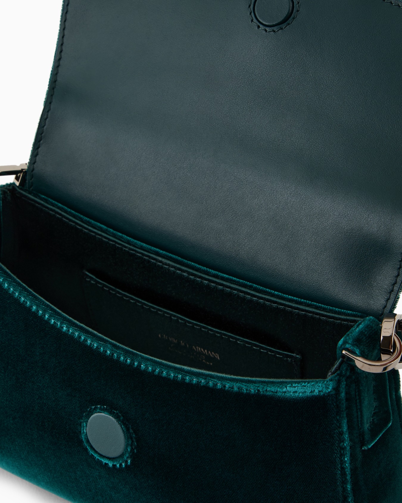 La Prima Soft velvet mini handbag Slide 3