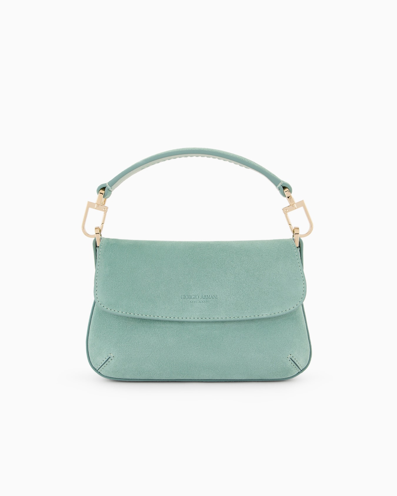Mini Borsa a mano la Prima in suede Slide 0