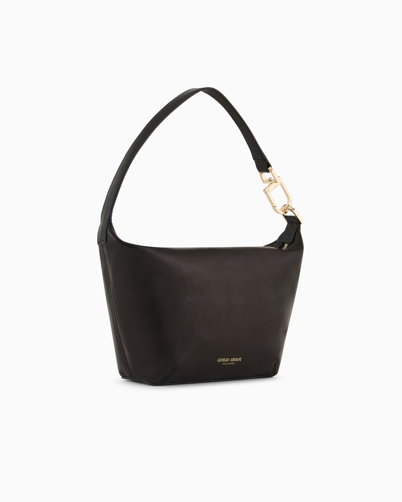 Small la Prima Soft hobo bag in nappa leather Slide 1
