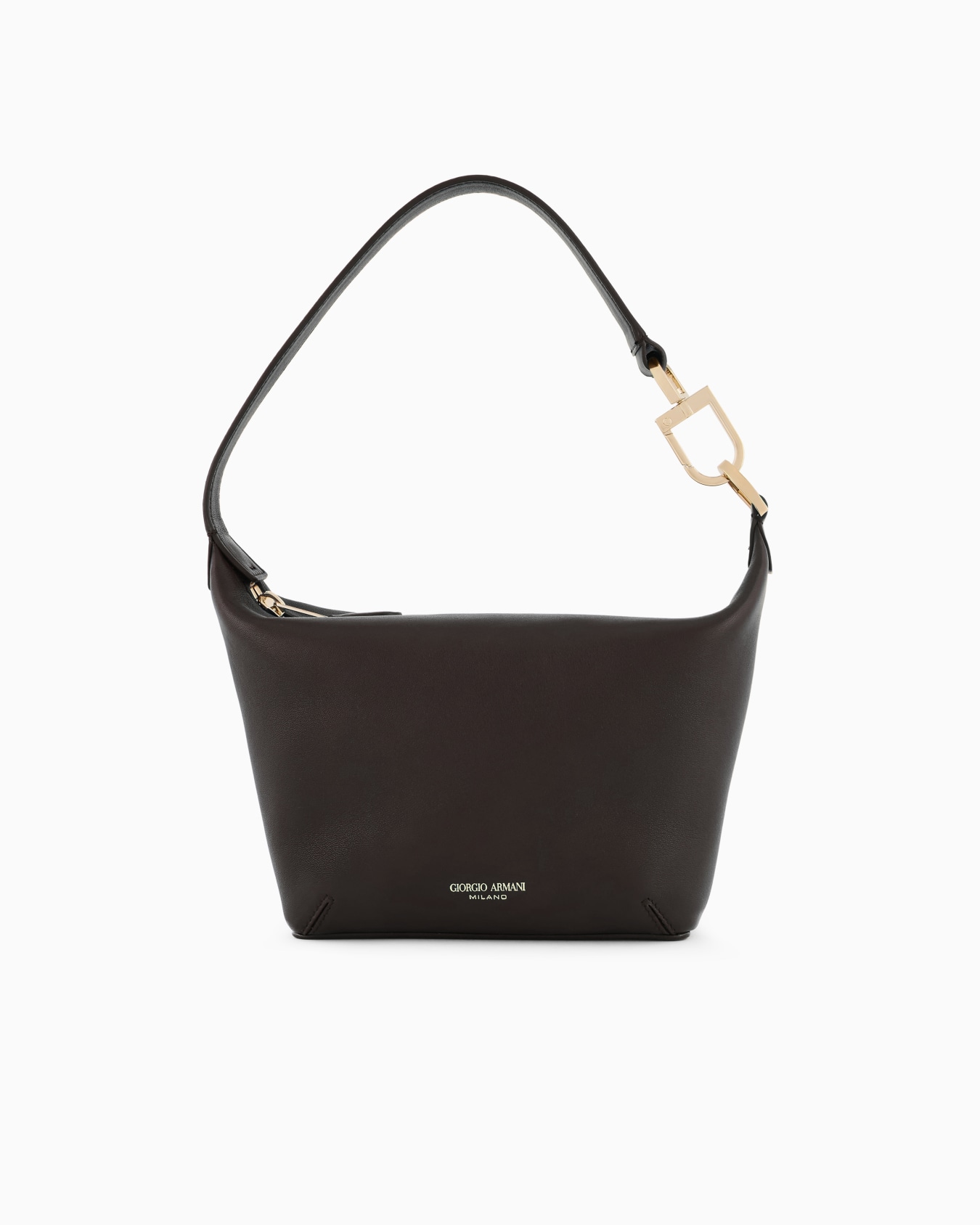 Small la Prima Soft hobo bag in nappa leather Slide 0