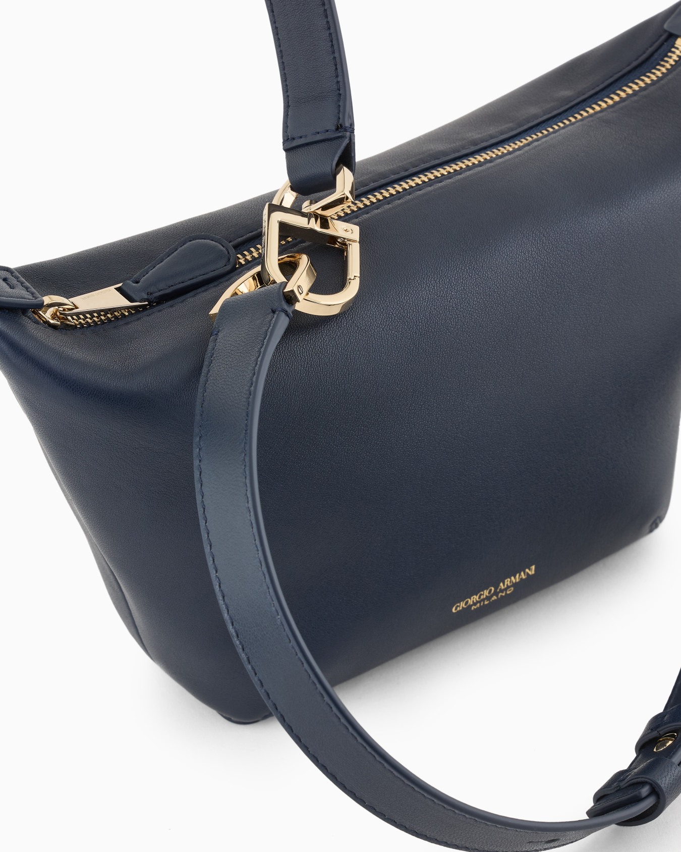 Small la Prima Soft nappa leather handbag Slide 3
