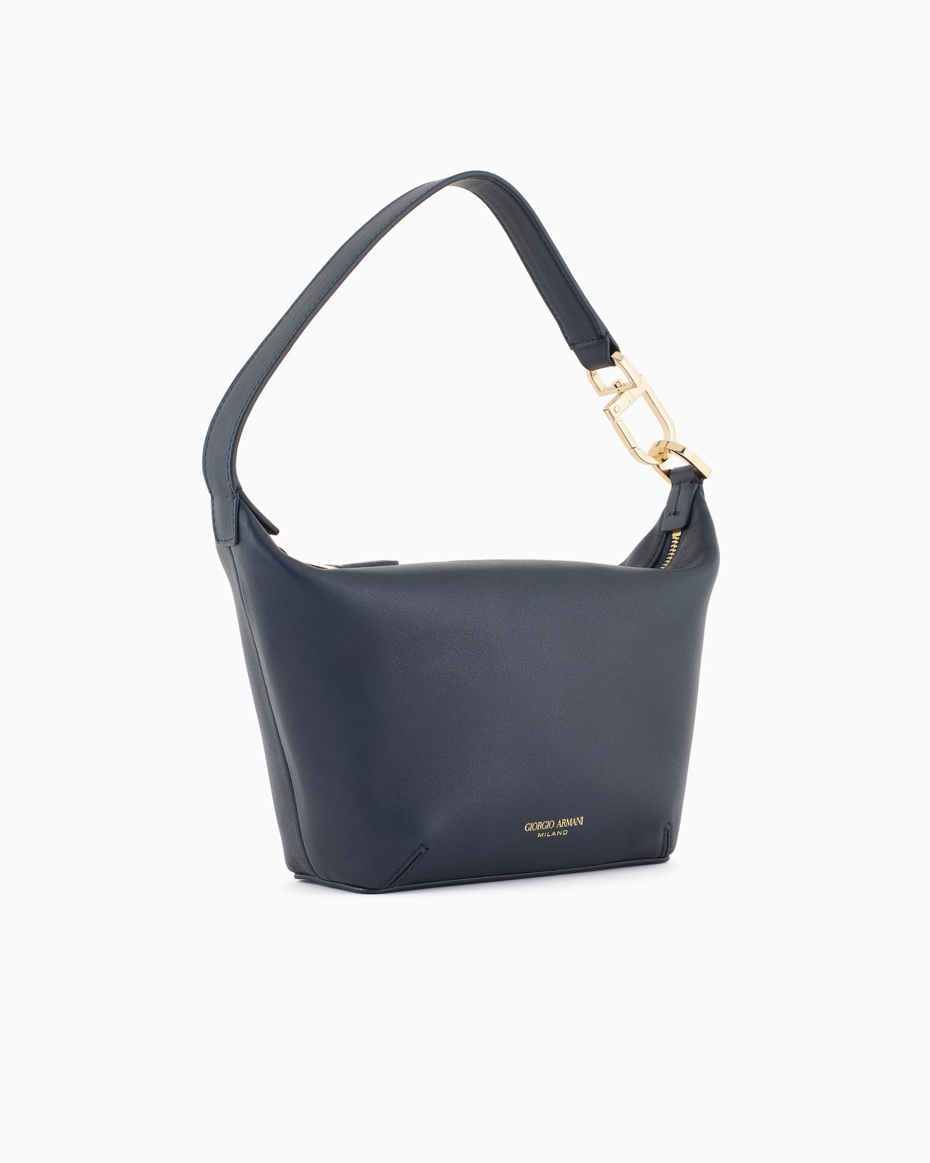 Petit sac hobo la Prima Soft en nappa Diapositive 1