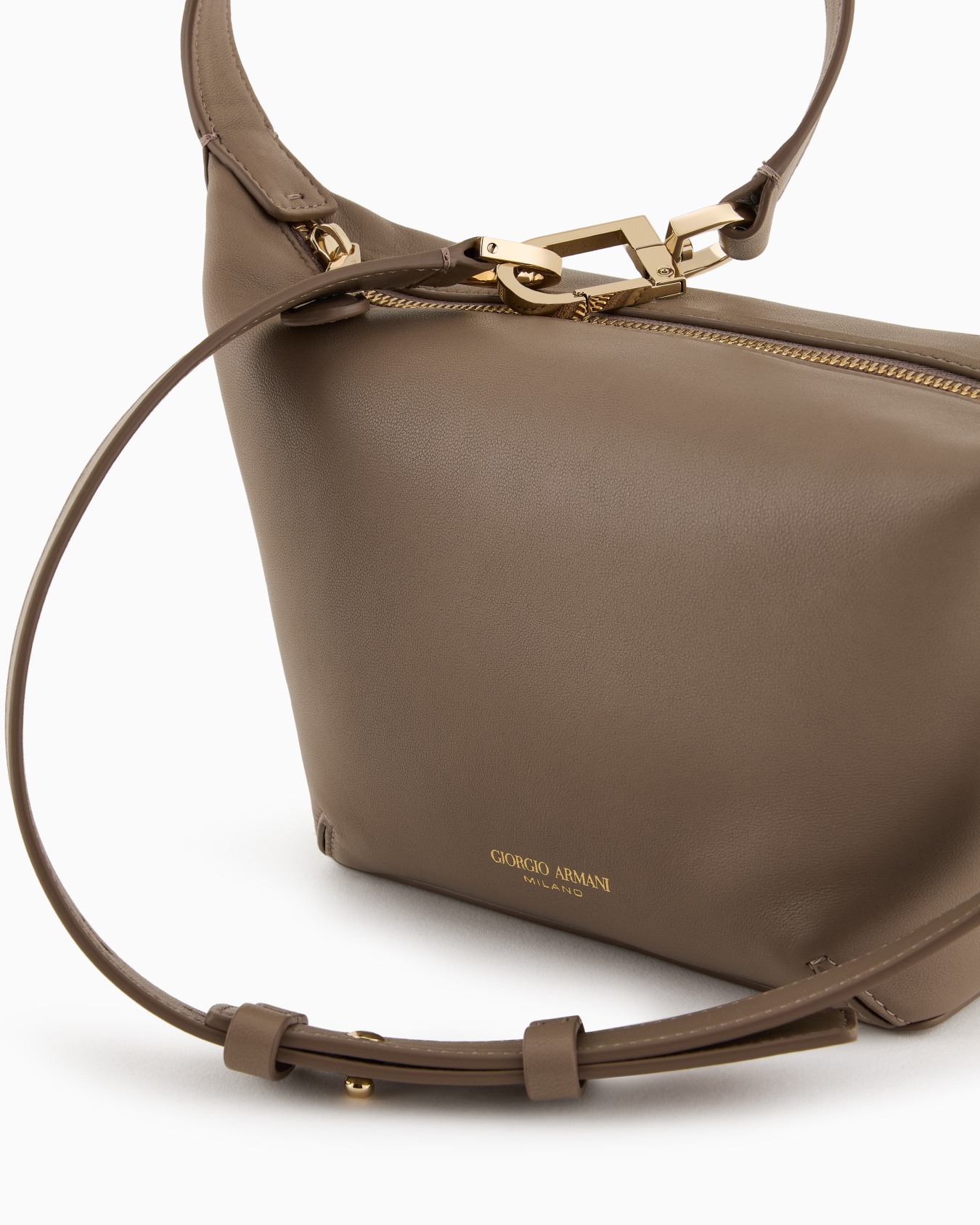 Small la Prima Soft hobo bag in nappa leather Slide 4