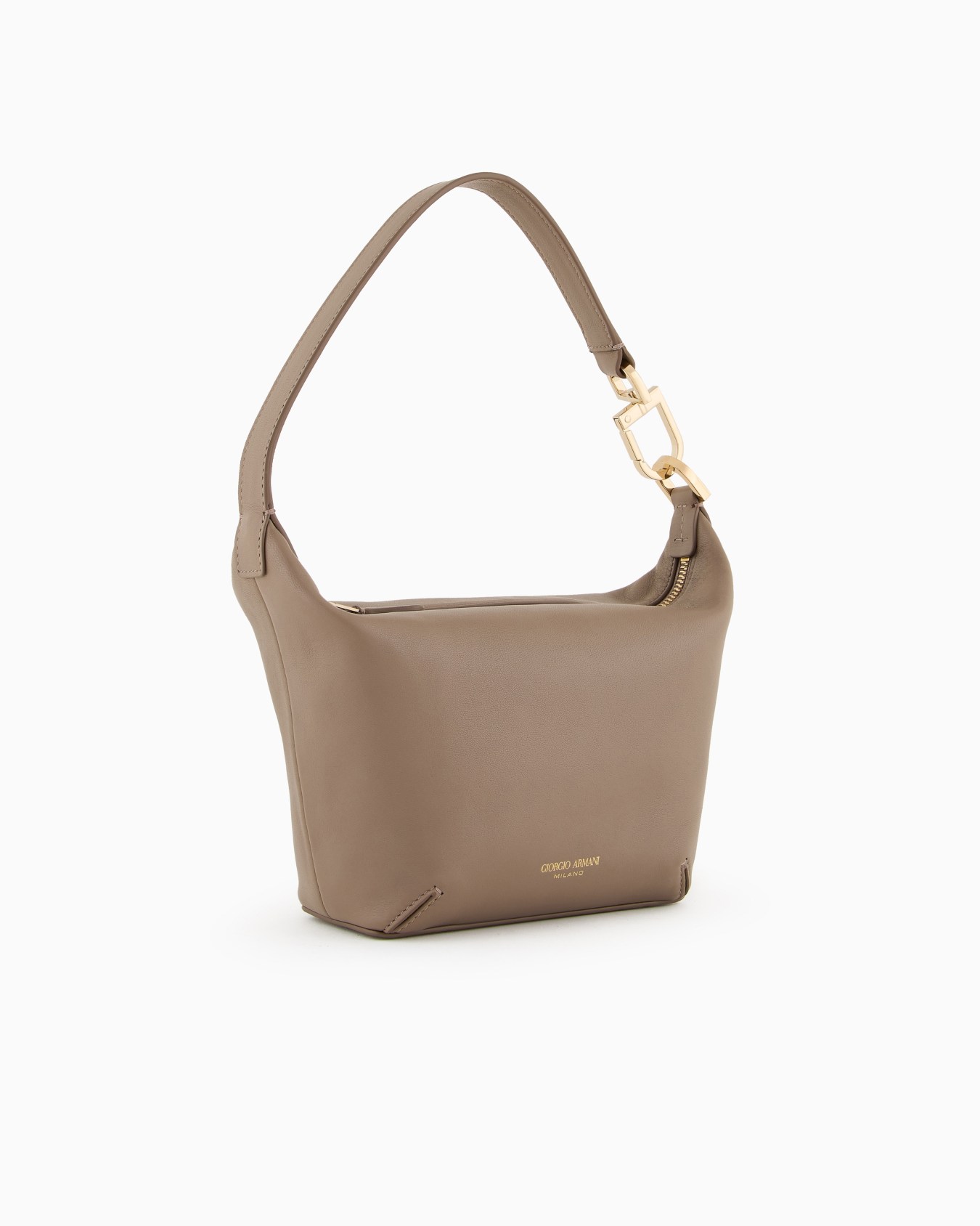 Small la Prima Soft hobo bag in nappa leather Slide 1